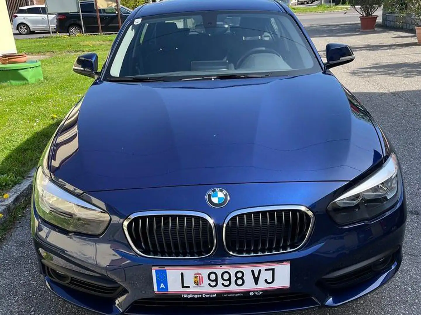 BMW 118 118d Advantage Aut. Advantage Blau - 1