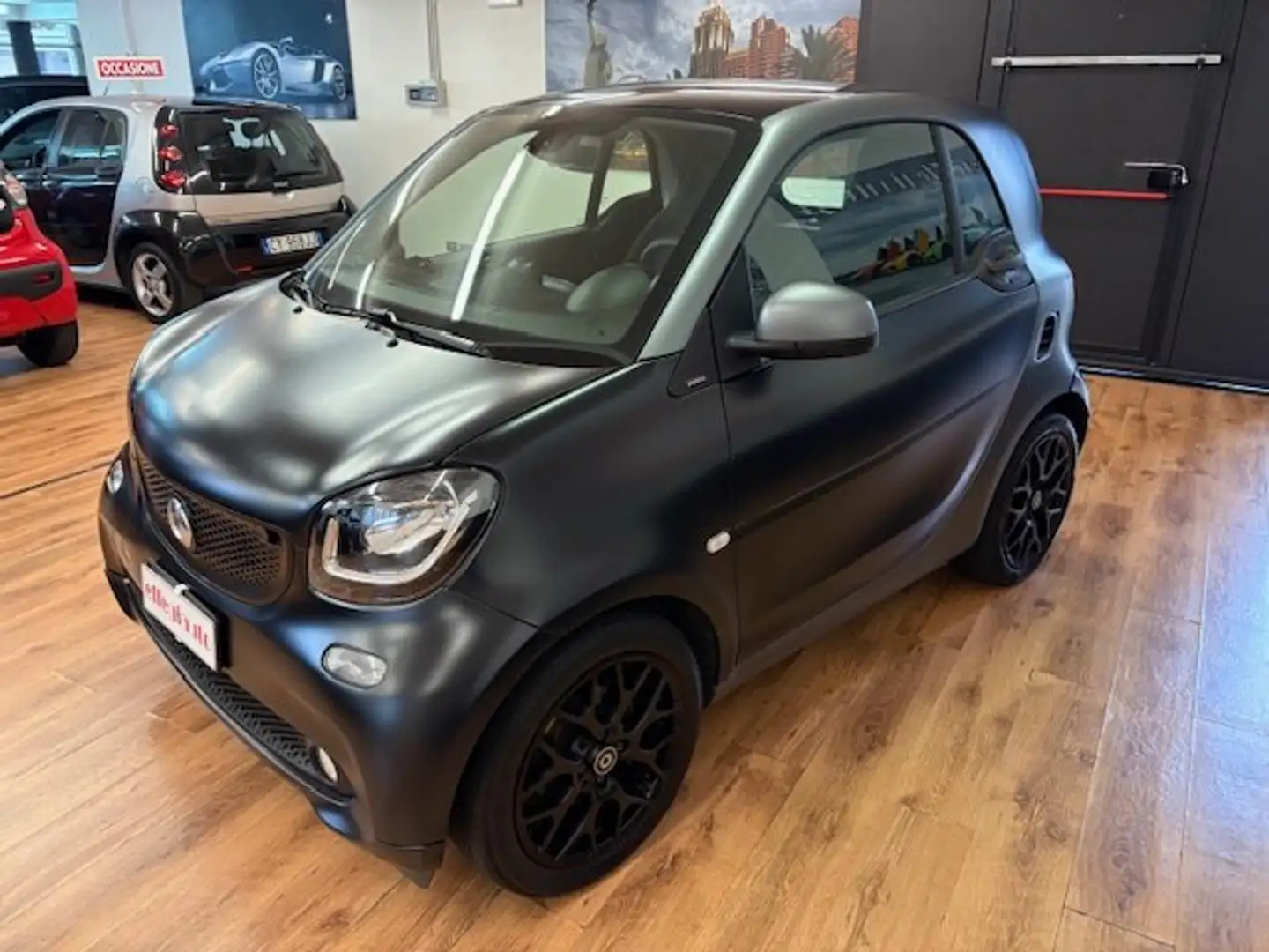 smart forTwo 0.9 turbo Passion 90cv twinamic Noir - 1