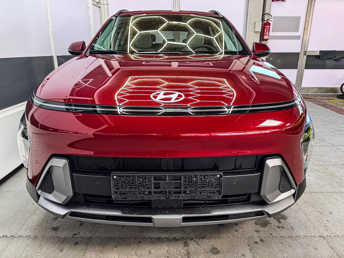 Hyundai KONA PREMIUM PLUS NAVI RFK PDC SMART KEY SHZ 1.6 T-G... Rot - 2