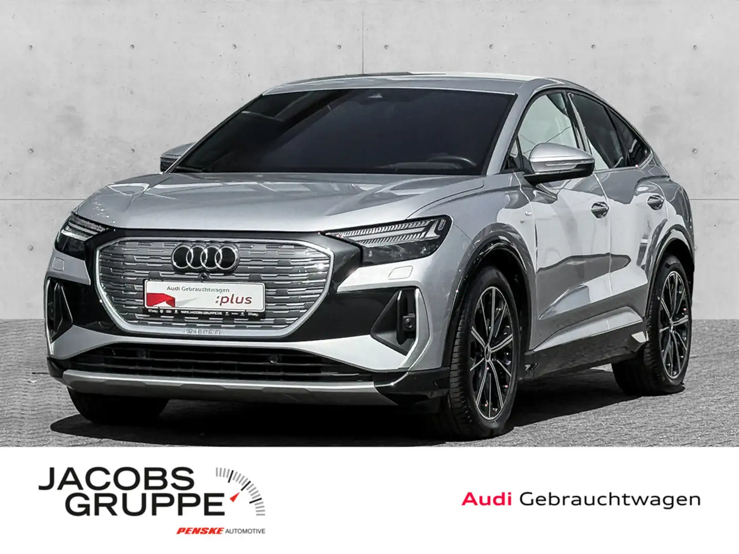 Audi Q4 e-tron Silber - 1