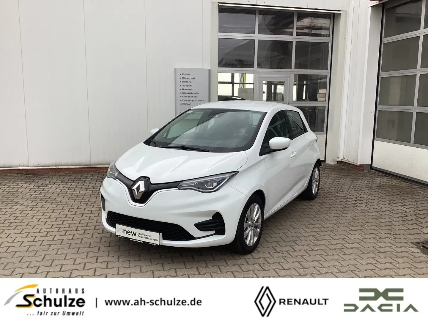 Renault ZOE Experience R110/Z.E inkl. Batterie Weiß - 1