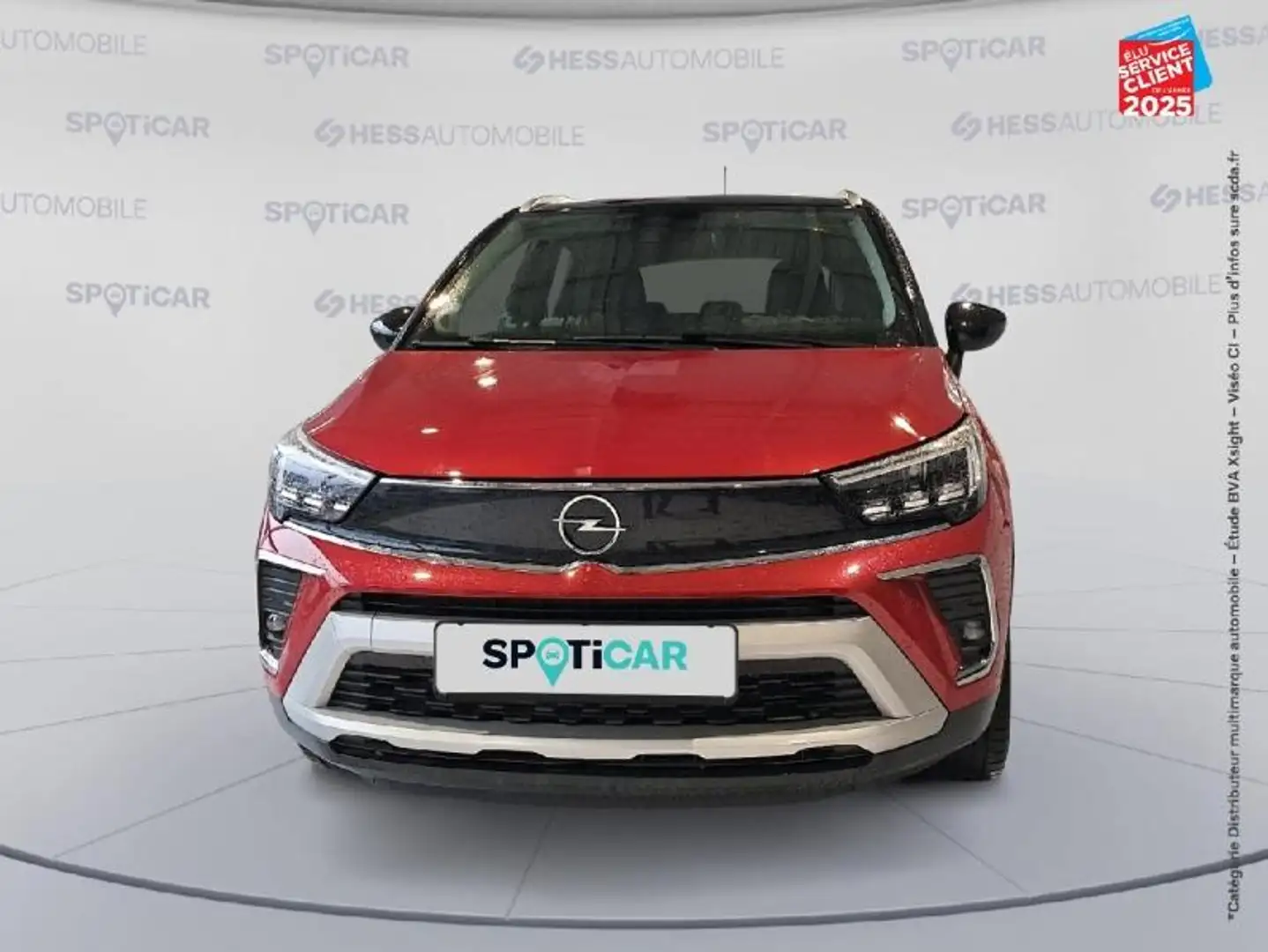 Opel Crossland 1.2 Turbo 130ch Ultimate BVA GPS Rouge - 2