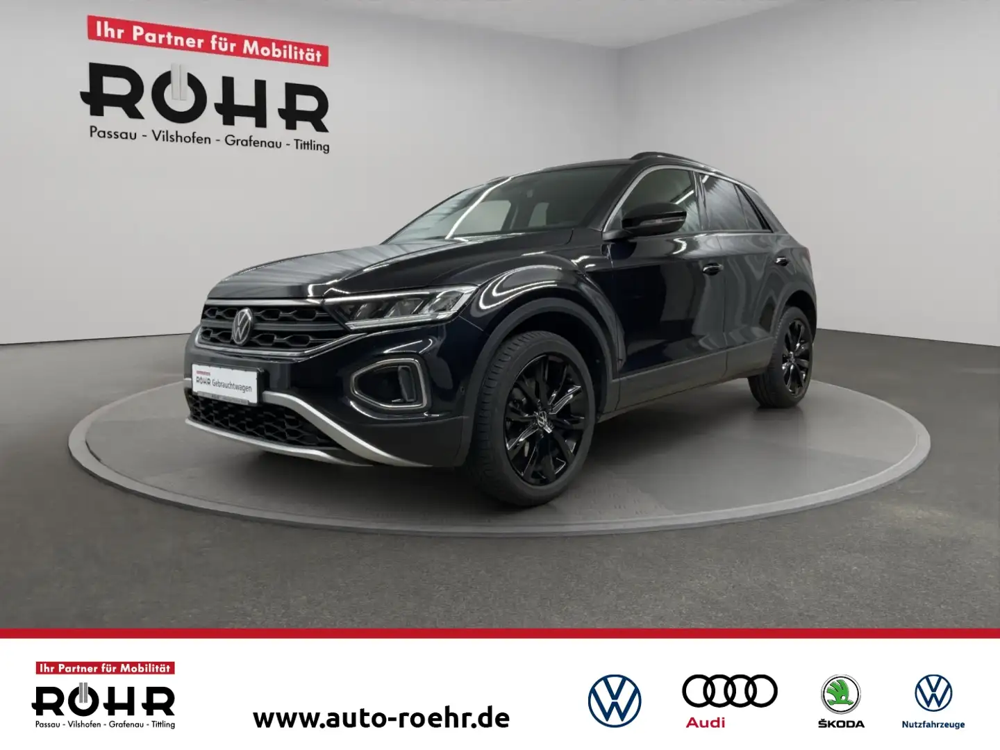 Volkswagen T-Roc Life (Navi.Sitzheizung.Kamera.Klima) 2.0 TDI DSG Noir - 1