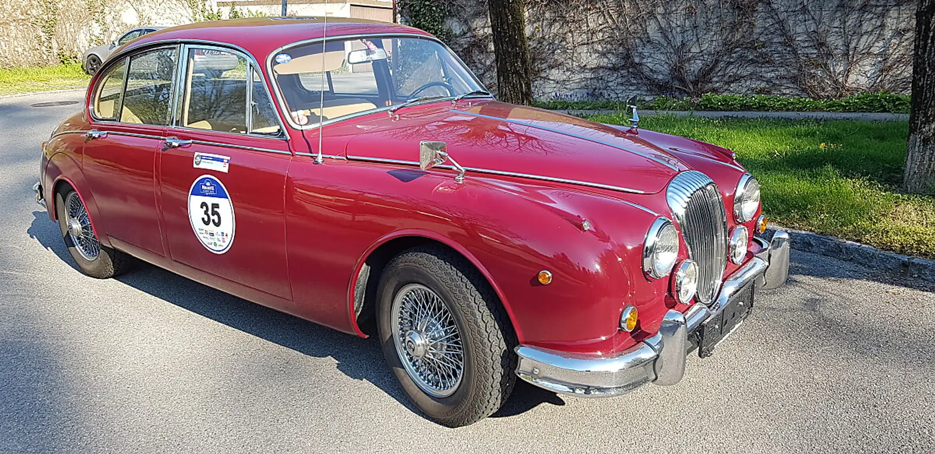 Jaguar Daimler V8 Automatik Rot - 2