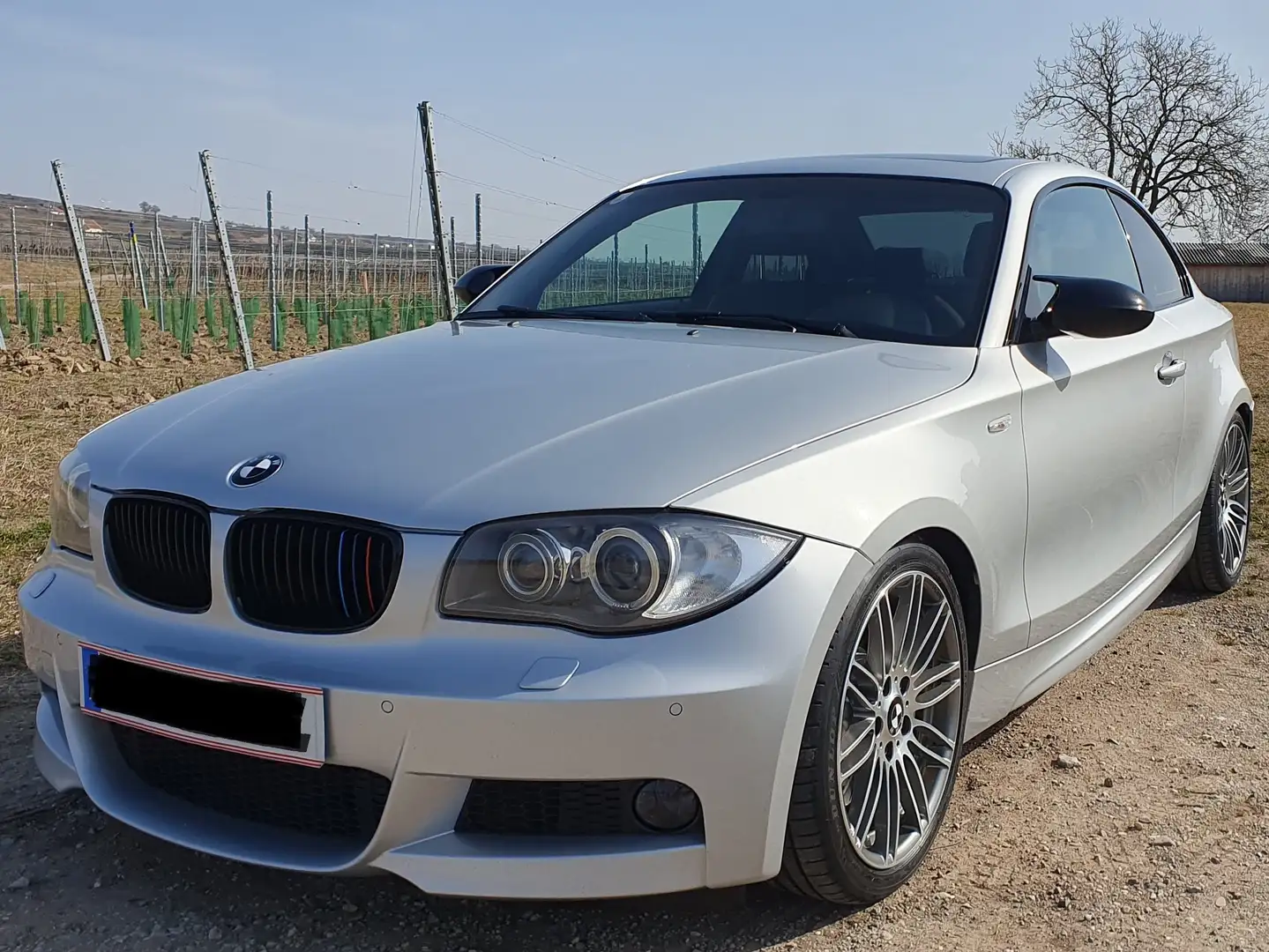 BMW 123 123d Coupé Stříbrná - 2