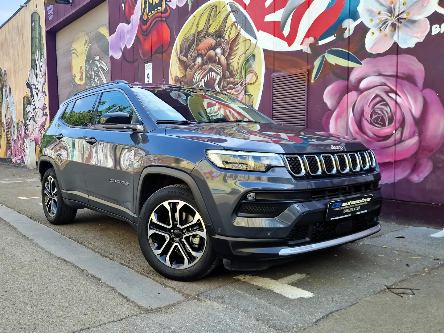 Jeep Compass 1.3 Turbo 4x2 Automaat Grigio - 2