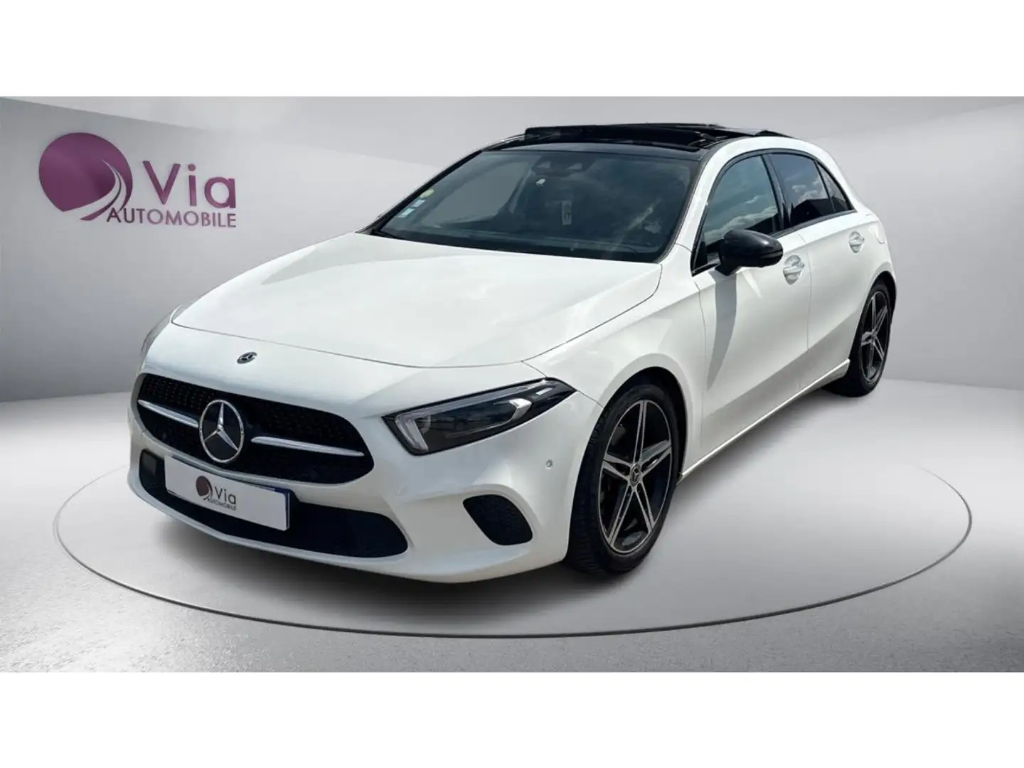 Mercedes-Benz A 180 A 180 d - 116 - PACK AMG LINE - TOIT OUVRANT- SIEG Blanc - 1