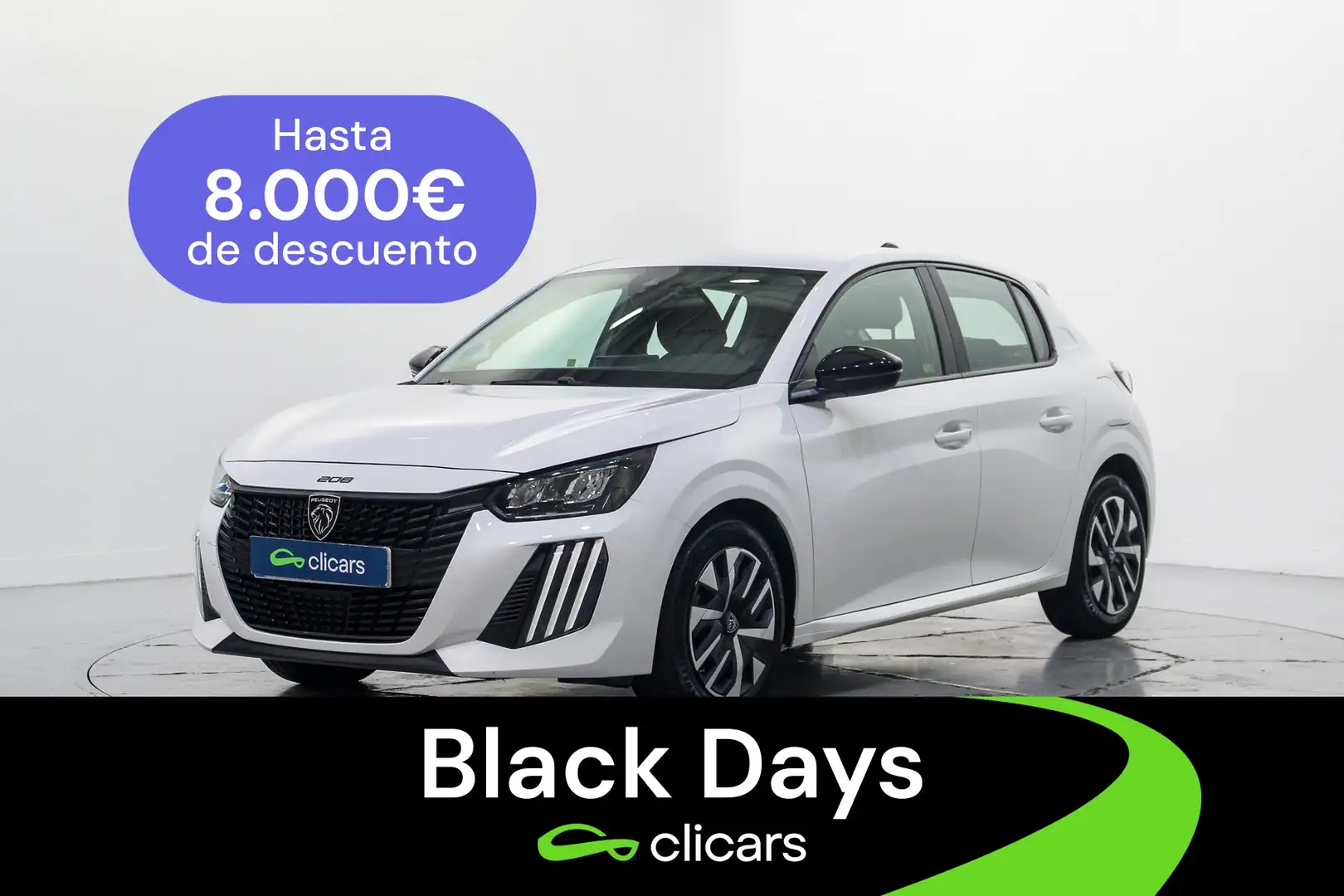 Peugeot 208 1.2 Puretech S&S Active 100 Wit - 1