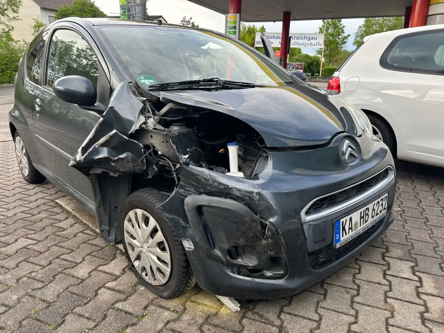 Citroen C1 Tendance Klima LED Unfall Airbag zu Gris - 2