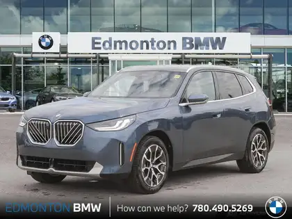 Blue 2026 BMW X3 SUV / Crossover All-Wheel Drive Automatic