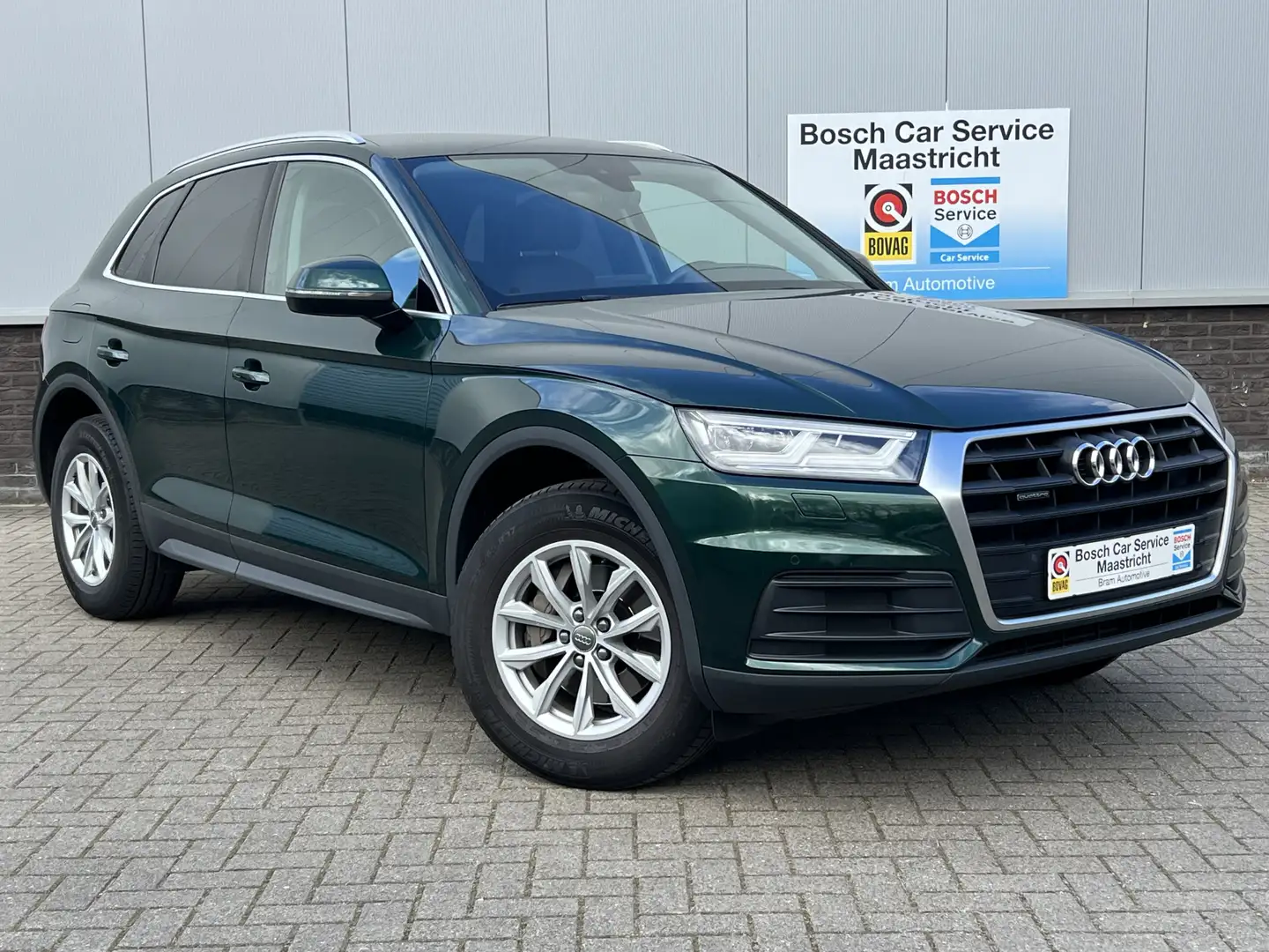 Audi Q5 2.0 TFSI quattro | Matrix LED | A-klep elektr | Ca Zöld - 2