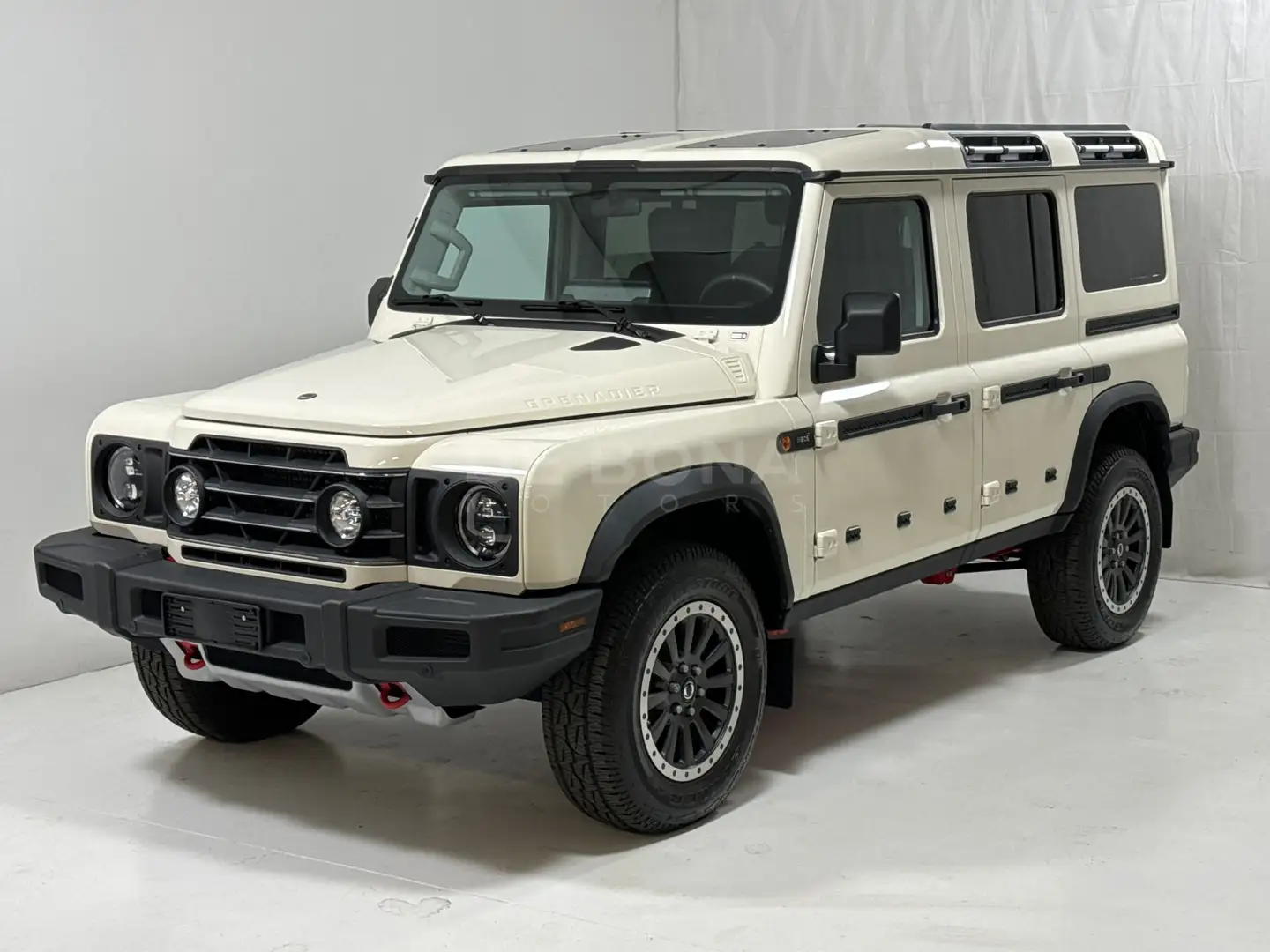 Ineos Grenadier STATION WAGON 3.0d 249CV FIELDMASTER TELAIO ROSSO Bianco - 1
