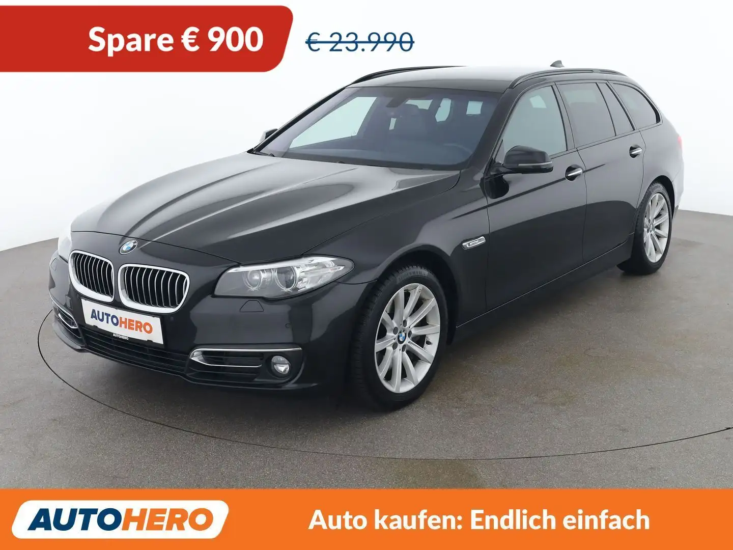 BMW 535 535d xDrive Luxury Line Schwarz - 1