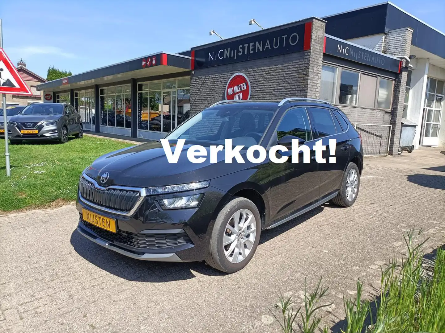 Skoda Kamiq 1.0 TSI 110pk Style Automaat, Navi via app, C Noir - 1