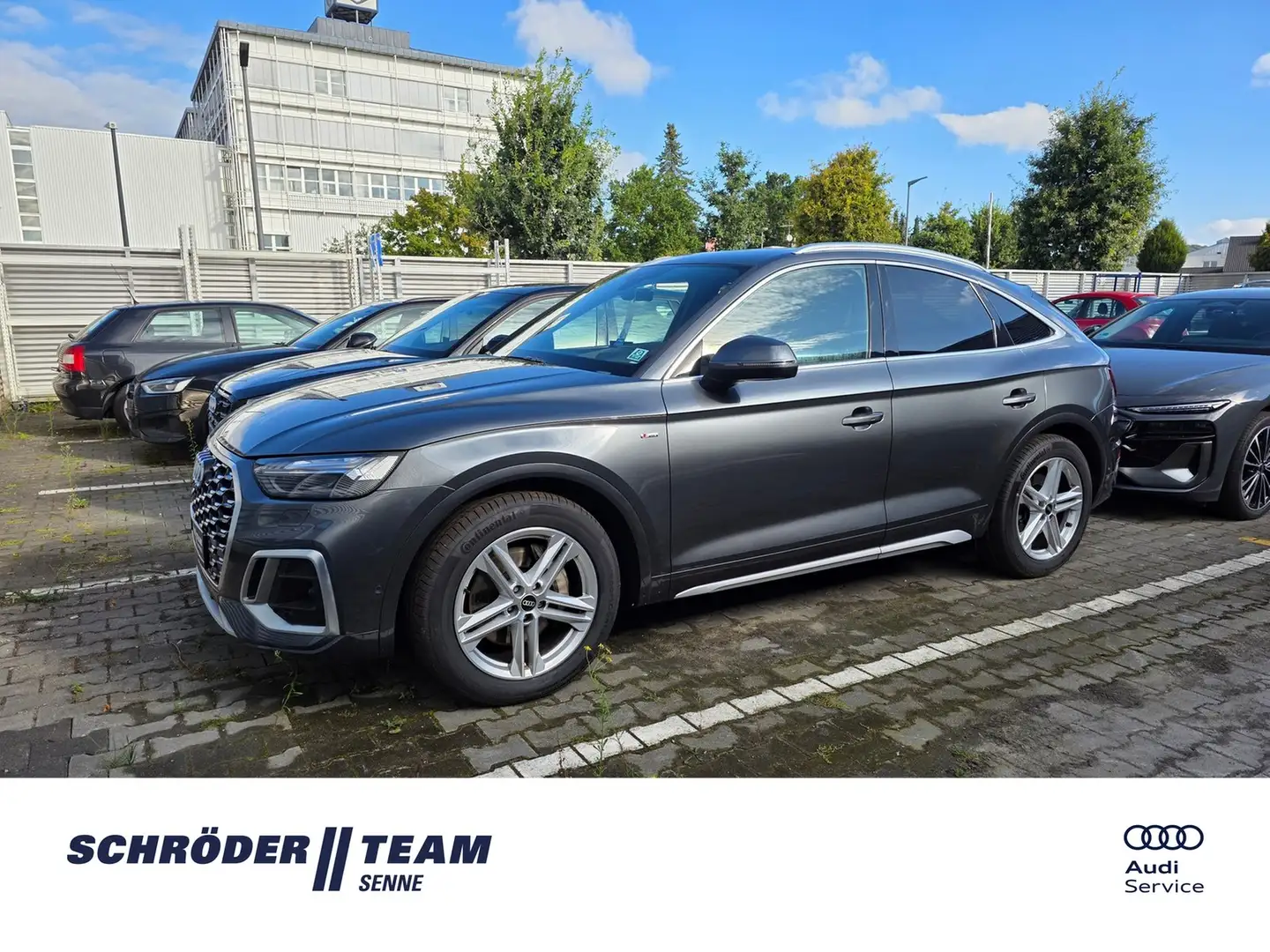 Audi Q5 Sportback 50 TDI qu S line Navi Luft Pano Matri Gris - 1