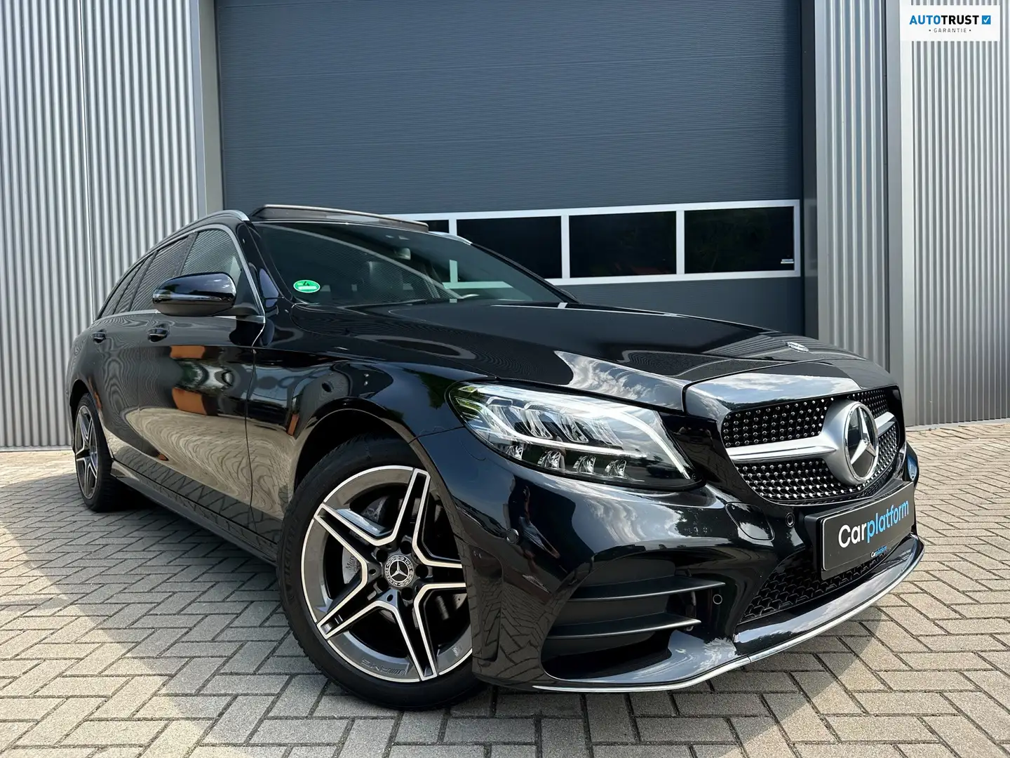 Mercedes-Benz C 200 Estate 4MATIC Premium Plus AMG Pack | Pano | Burme Noir - 1