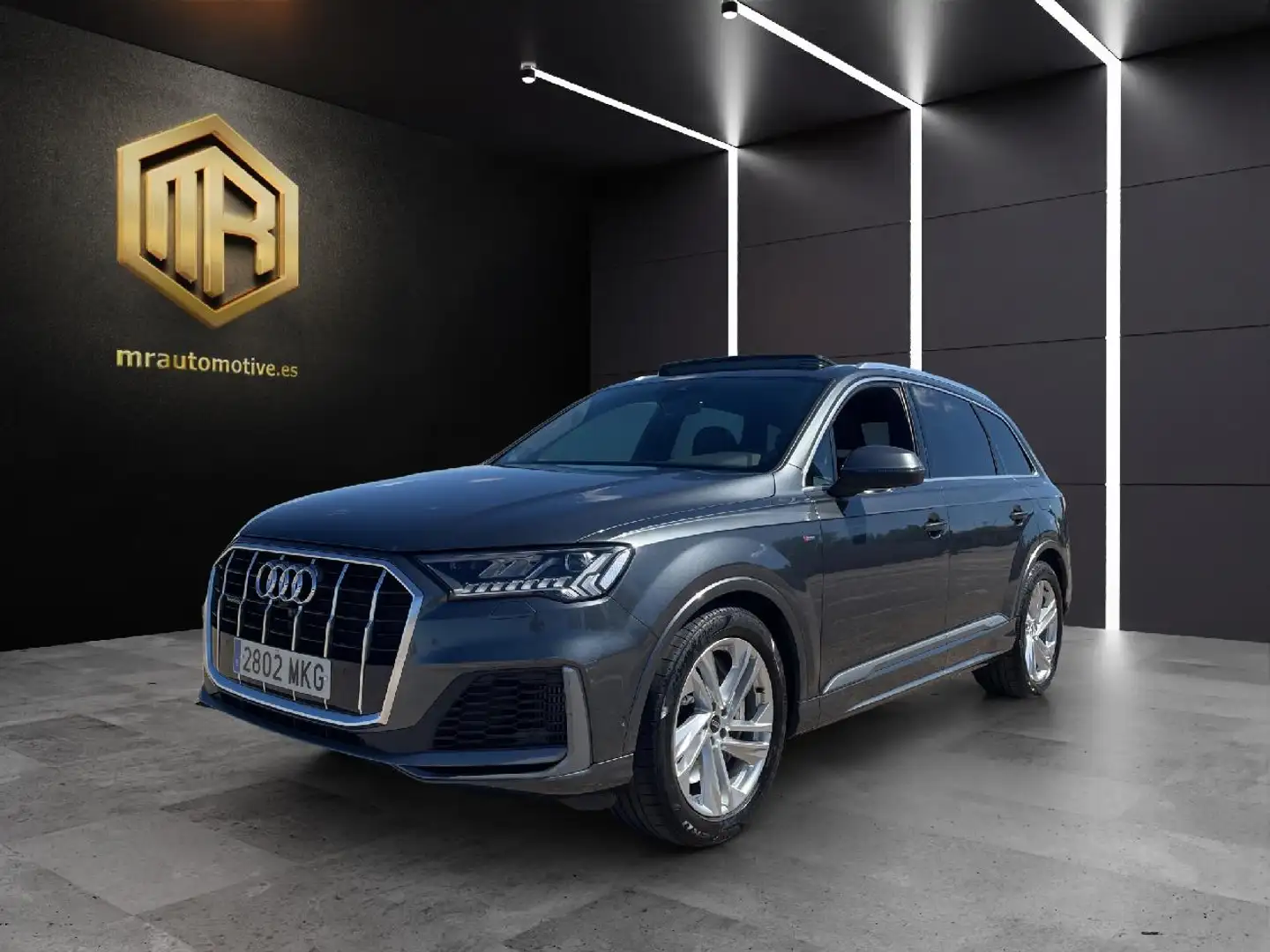 Audi Q7 55 TFSIe S line plus quattro tiptronic Gris - 1