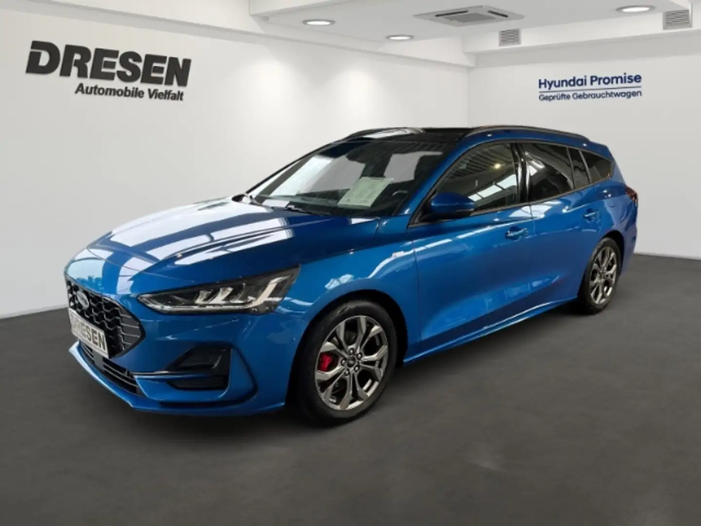 Ford Focus Turnier ST-Line 1.0 MHEV Automatik+B&O Bleu - 1