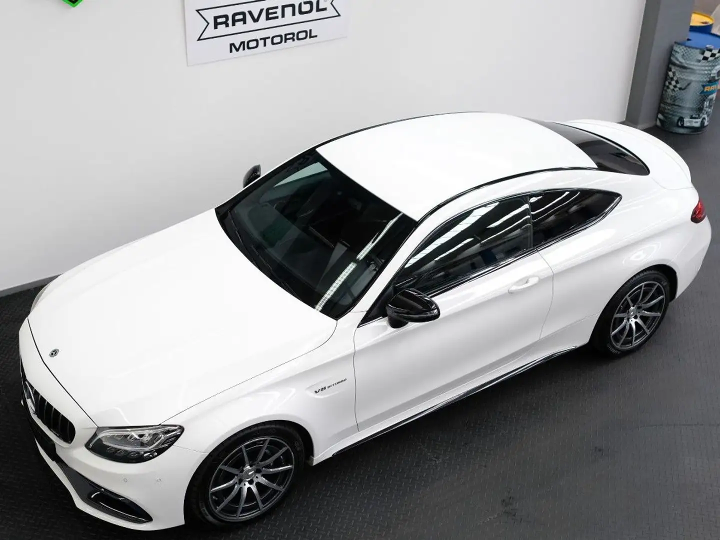 Mercedes-Benz C 63 AMG C63 AMG COUPE/DEUTSCH/NIGHT-PAKET/FACELIFT Weiß - 1