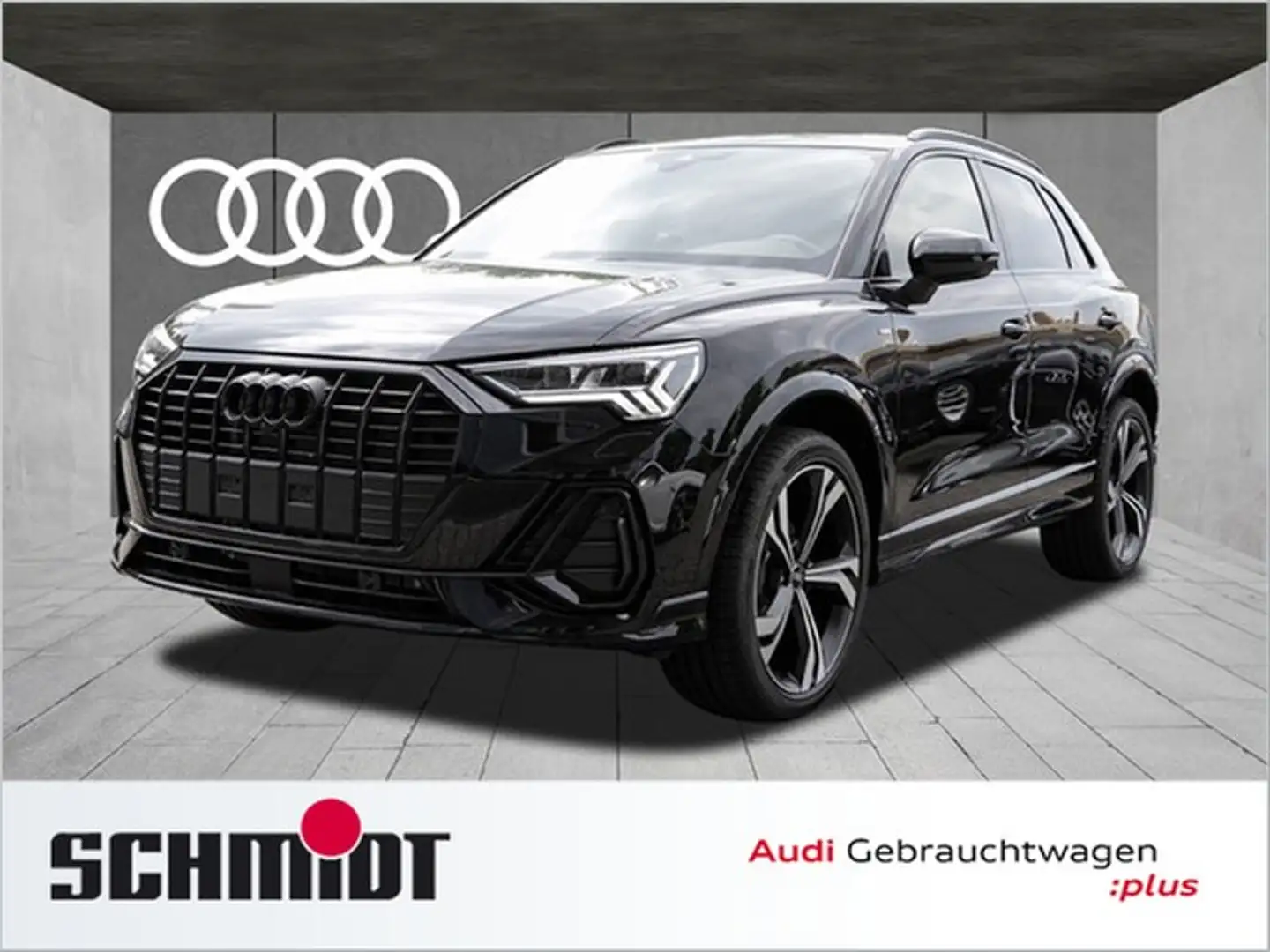 Audi Q3 35 TDI S line LM20 Matrix LED AHK SONOS PANO Na... Schwarz - 1