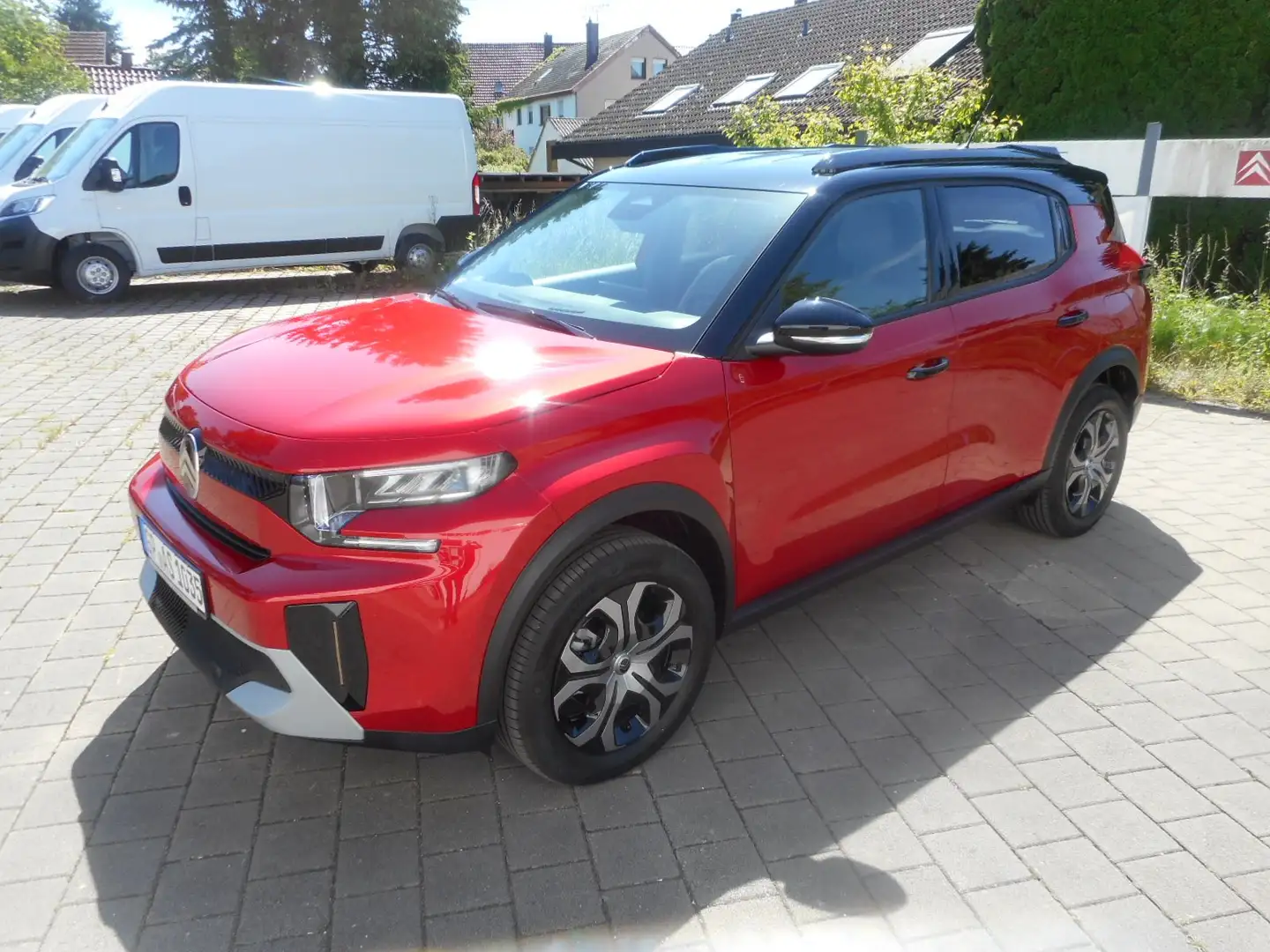 Citroen C3 Aircross Turbo 100 PLUS Voll-LED Kamera Klimaaut. Tempomat Rouge - 2