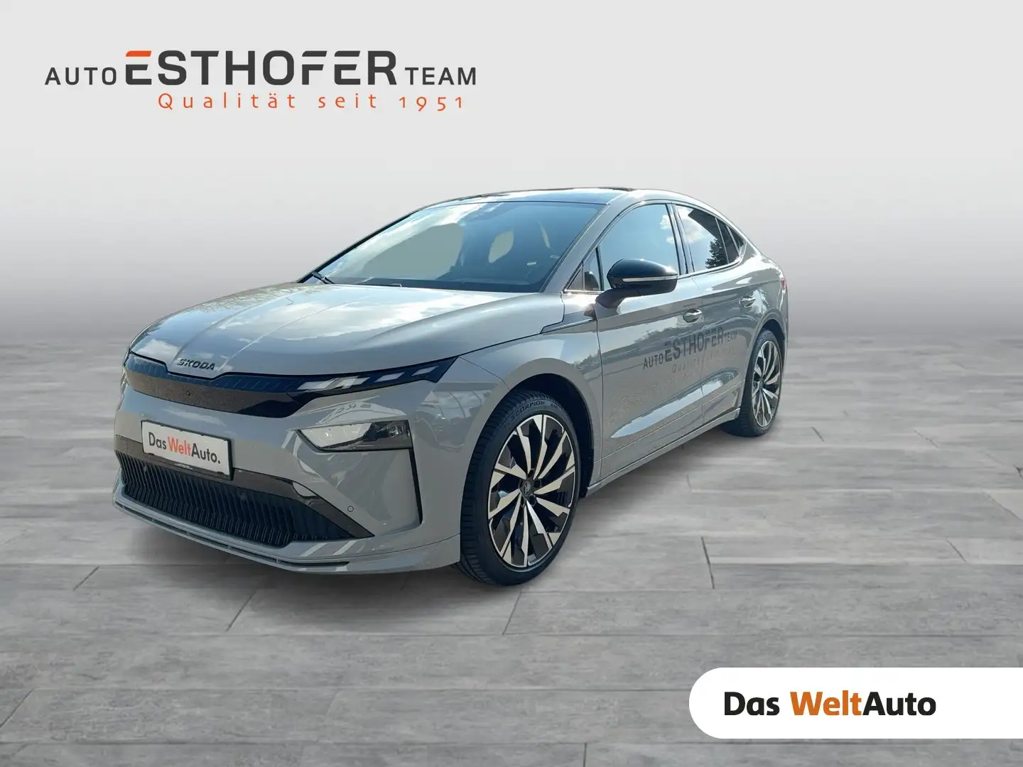 Skoda Enyaq Coupé Sportline 85x Grau - 1