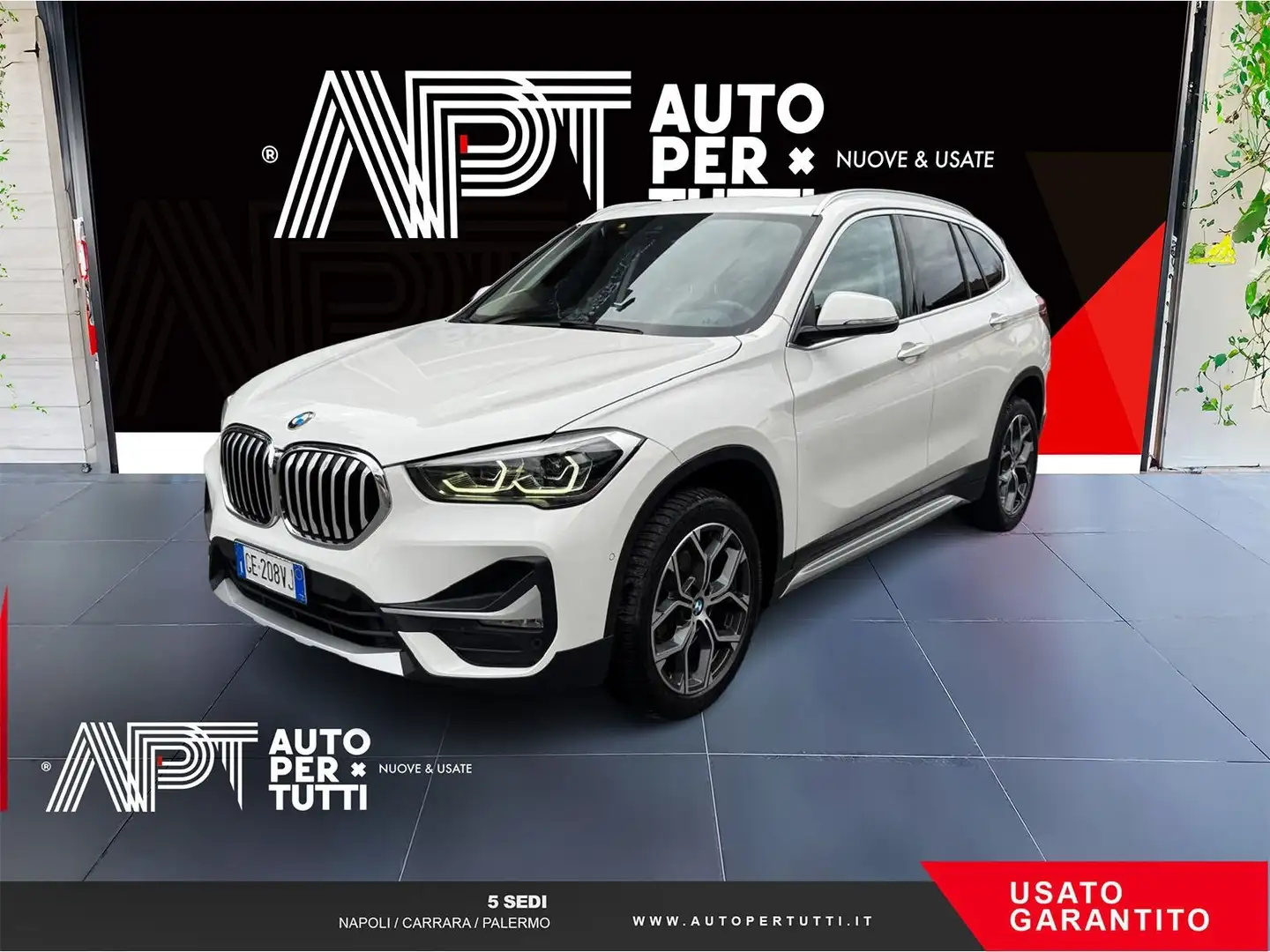 BMW X1 X1 sdrive18d xLine Plus auto Blanc - 1