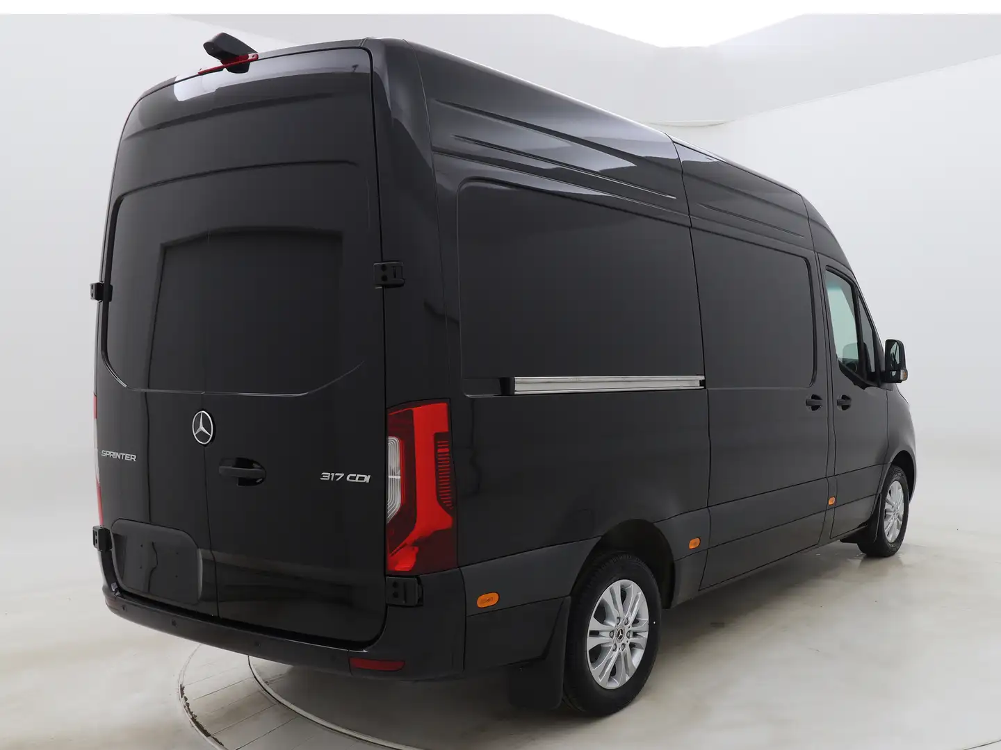 Mercedes-Benz Sprinter 317CDI 170PK Automaat L2H2 RWD SELECT 3,5t trekhaa Negru - 2