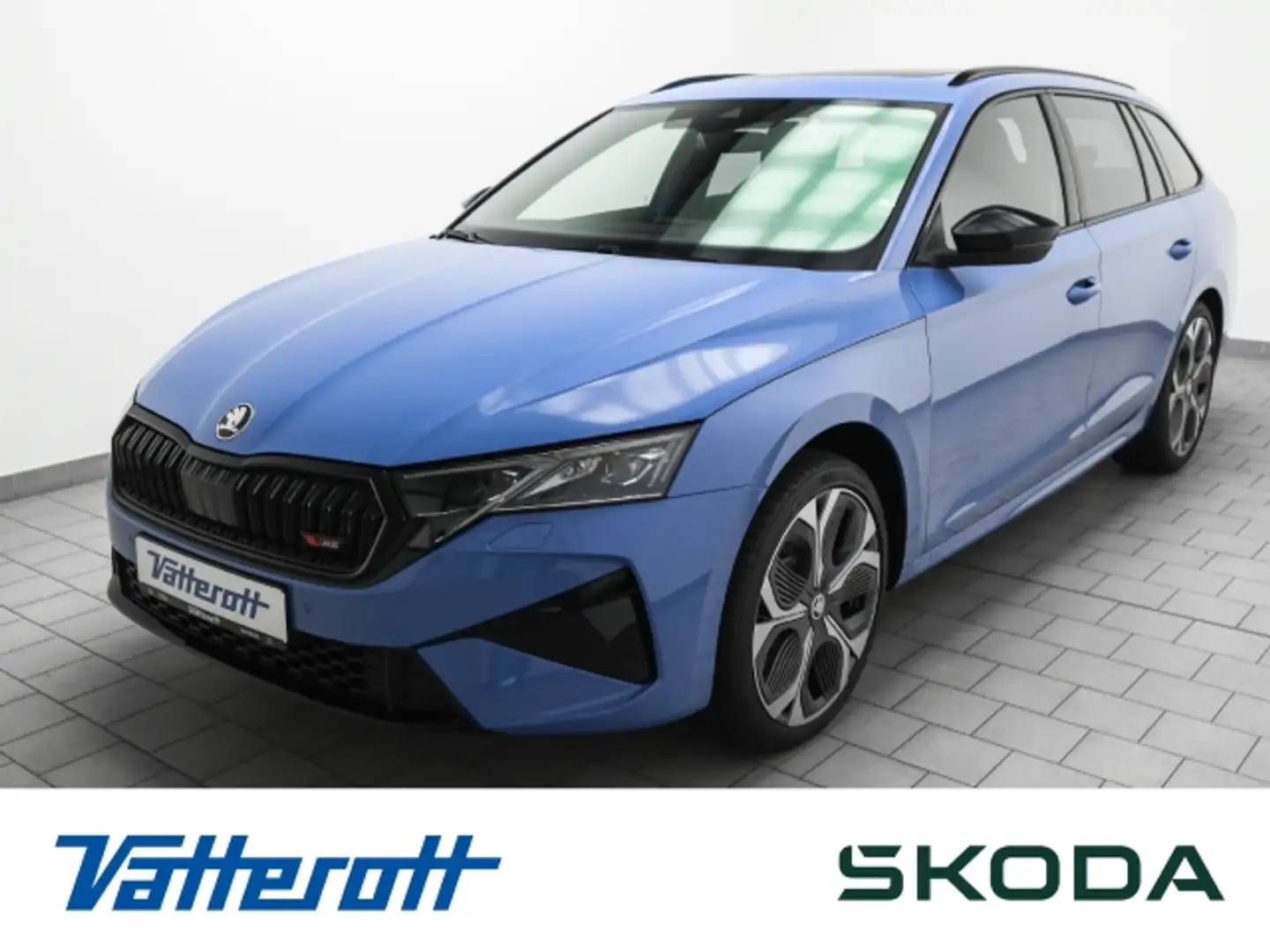 Skoda Octavia Combi RS 2.0 TSI DSG Pano AHK Winter Blau - 1