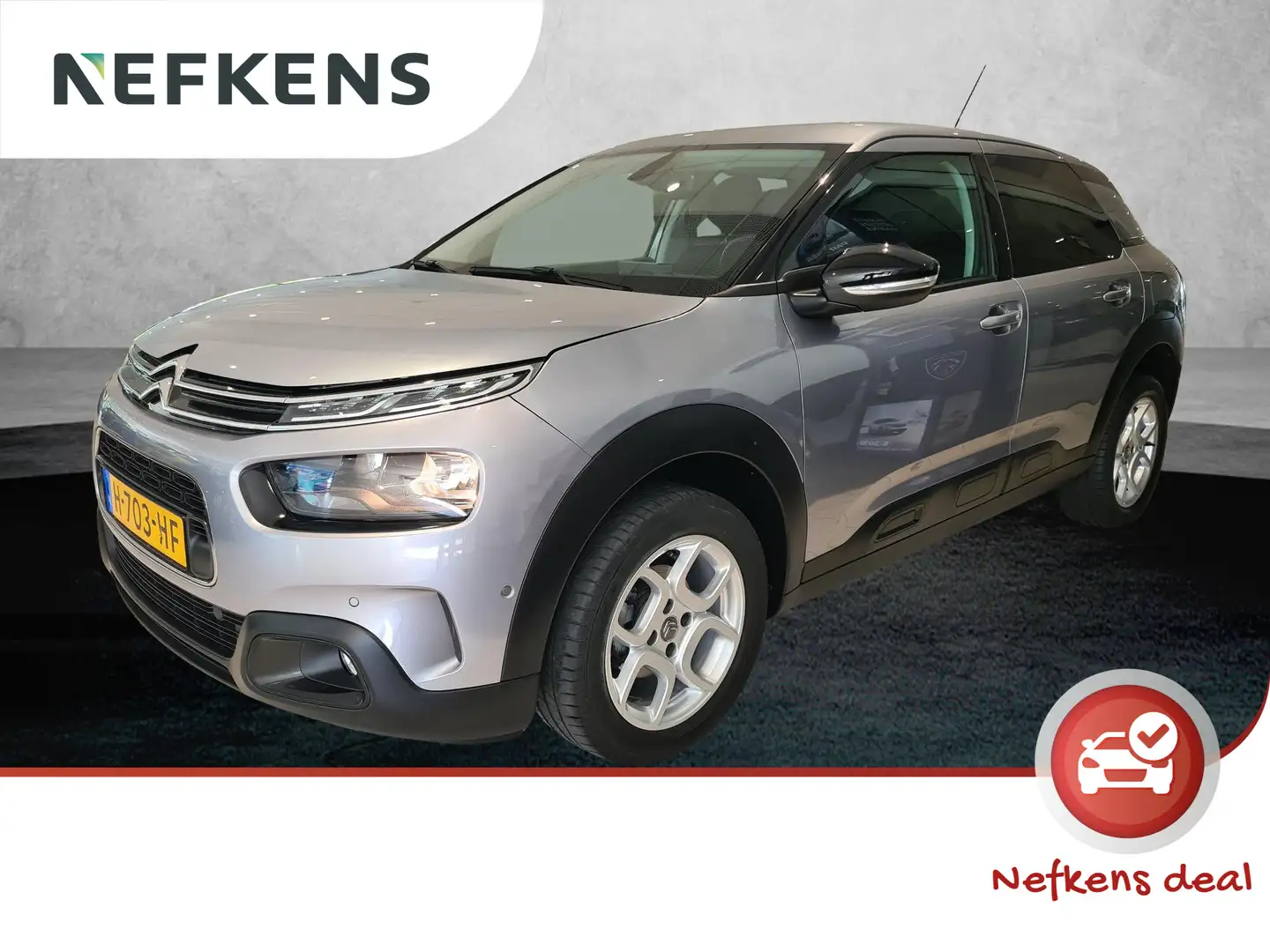 Citroen C4 Cactus 1.2 110 pk Feel | Camera | Navigatie | Keyless | A Grijs - 1