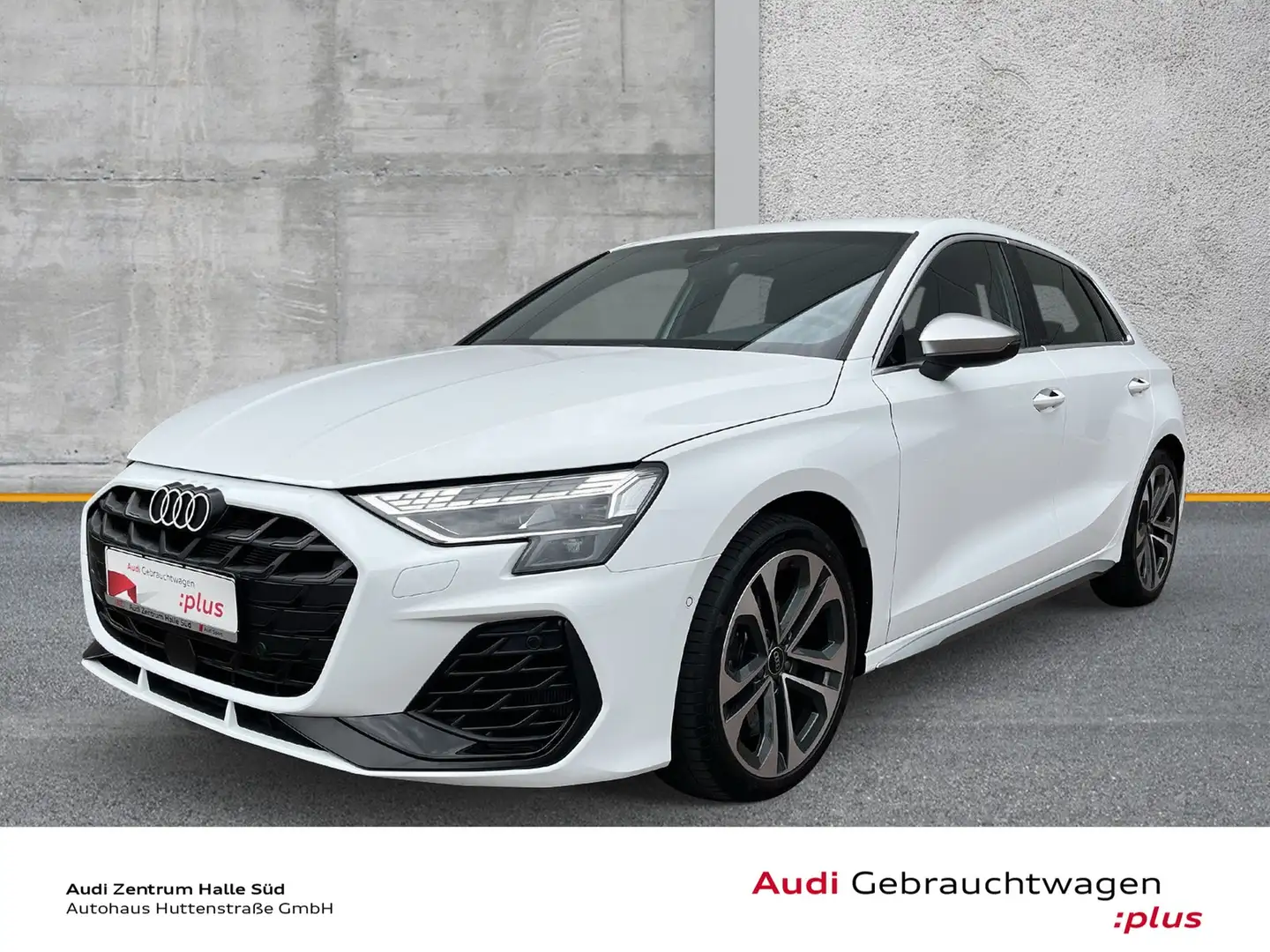 Audi S3 Sportback TFSI qu LEDER NAVI+ eKLAPPE Weiß - 1