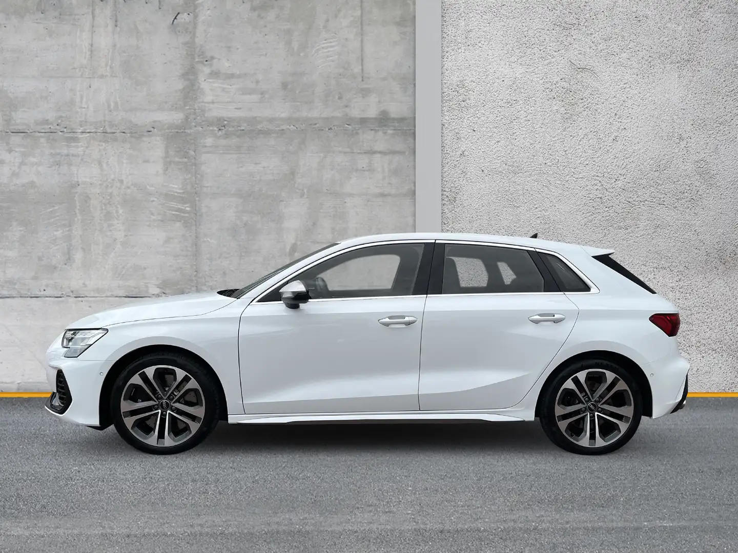 Audi S3 Sportback TFSI qu LEDER NAVI+ eKLAPPE Weiß - 2