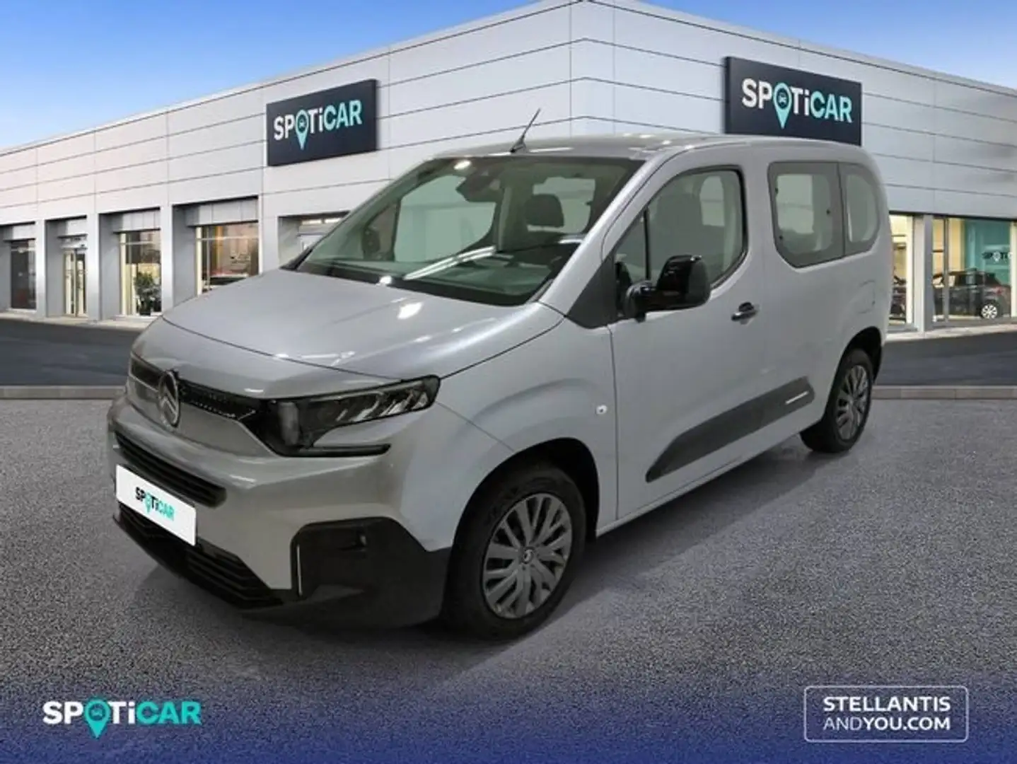 Citroen Berlingo Talla M BlueHDi 100 S&S Plus Gris - 1