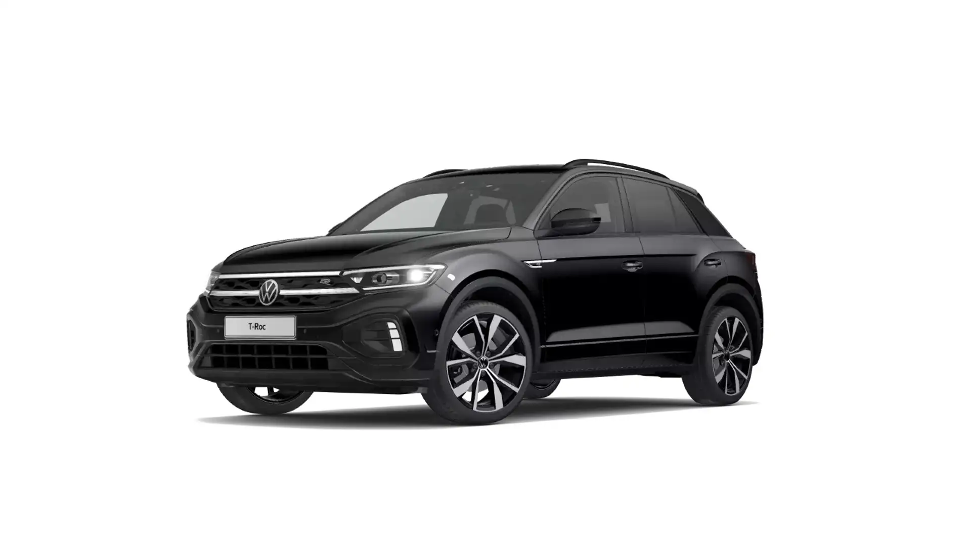 Volkswagen T-Roc R-Line 2.0 TSI 4M DSG PANO BEATS NAVI ACC Zwart - 2