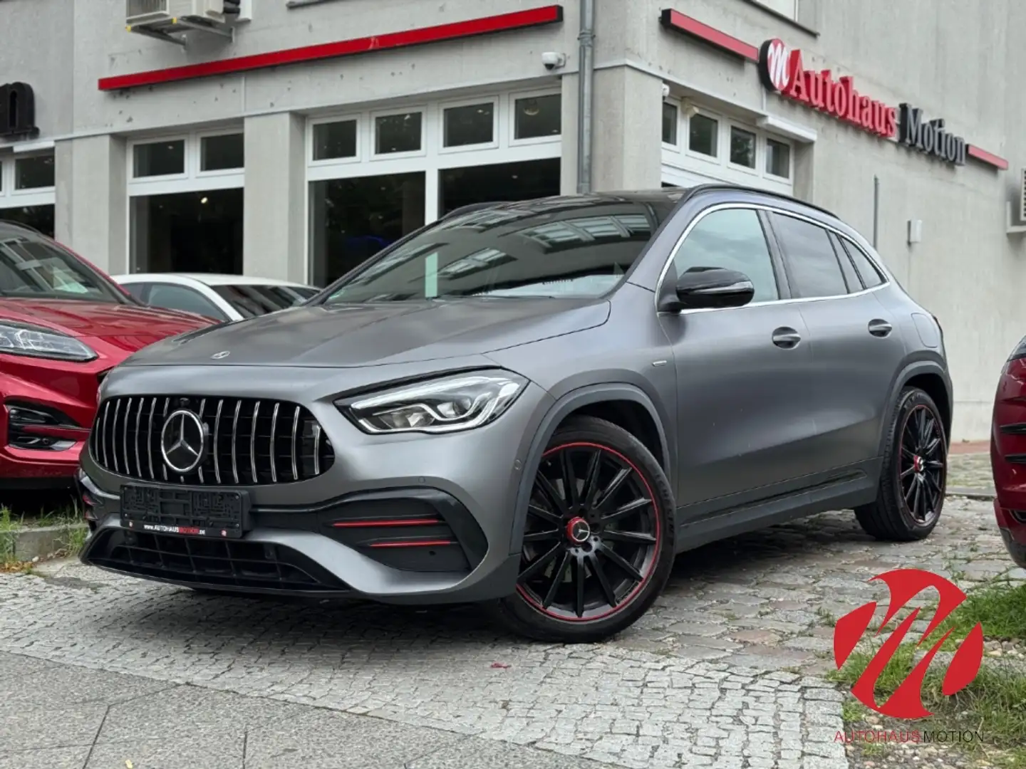 Mercedes-Benz GLA 220 d 4Matic Edition 1 AMG MAGNO PANO HUD 360 KAMERAEU Gris - 2