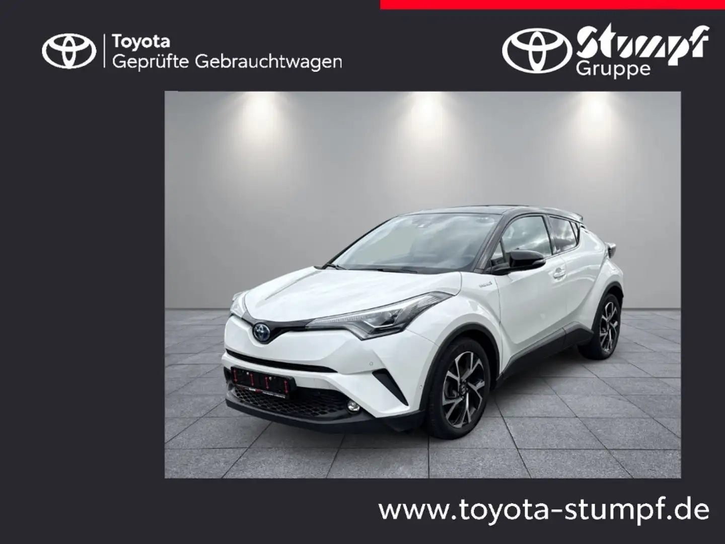 Toyota C-HR Hybrid Style Selection Leder Soundsystem JBL LED M Weiß - 1