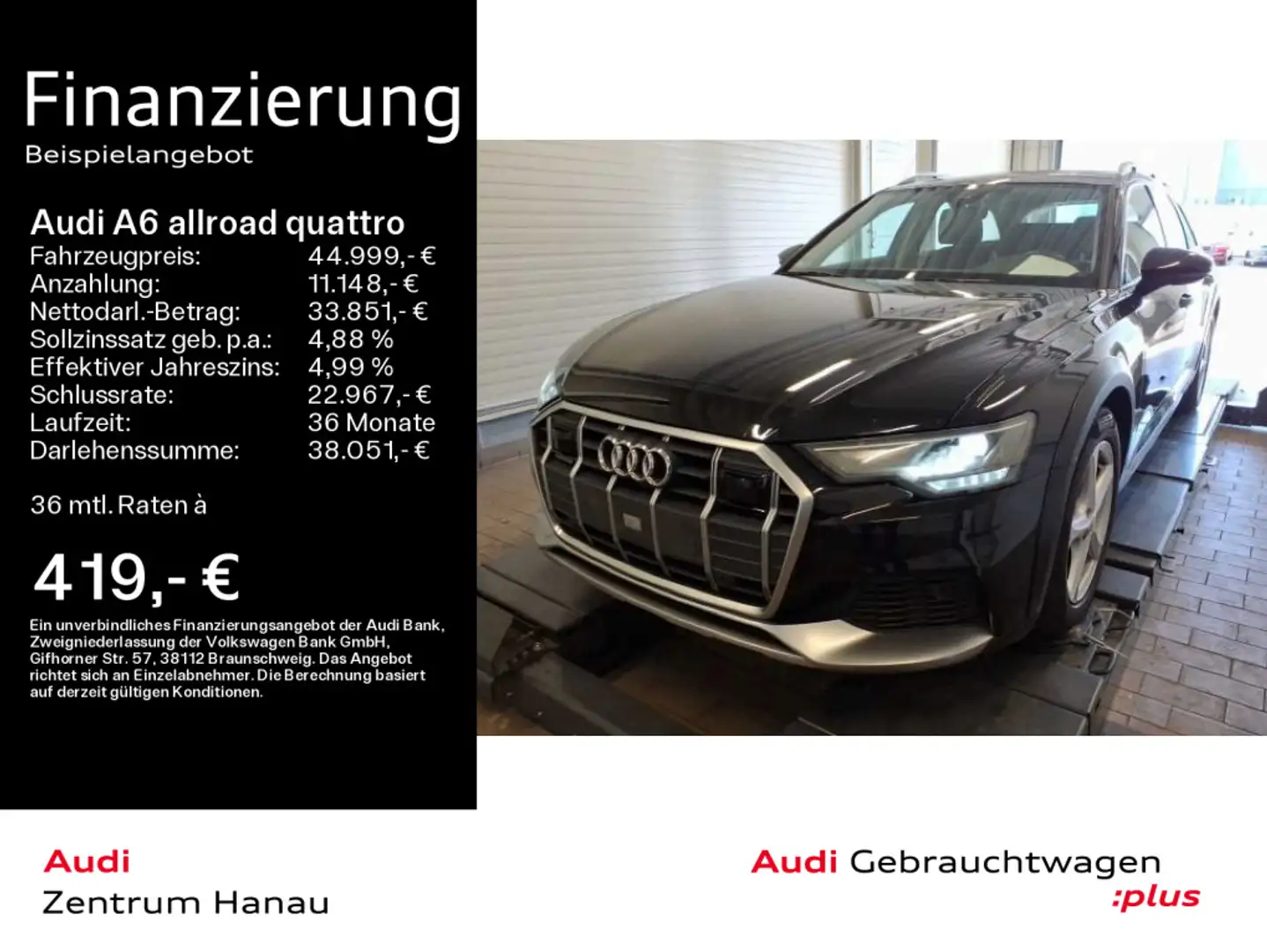 Audi A6 allroad 45 TDI Stronic LED*AHK*KAMERA Schwarz - 1