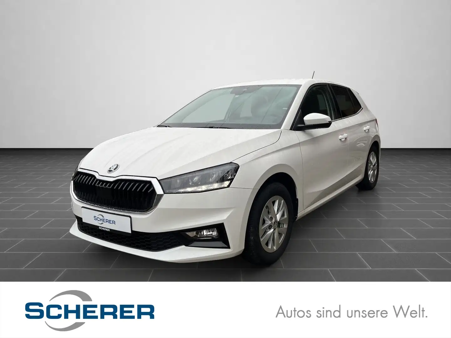 Skoda Fabia 1.0 TSI *Selection* Lane Assist EPH SMARTL Blanc - 1