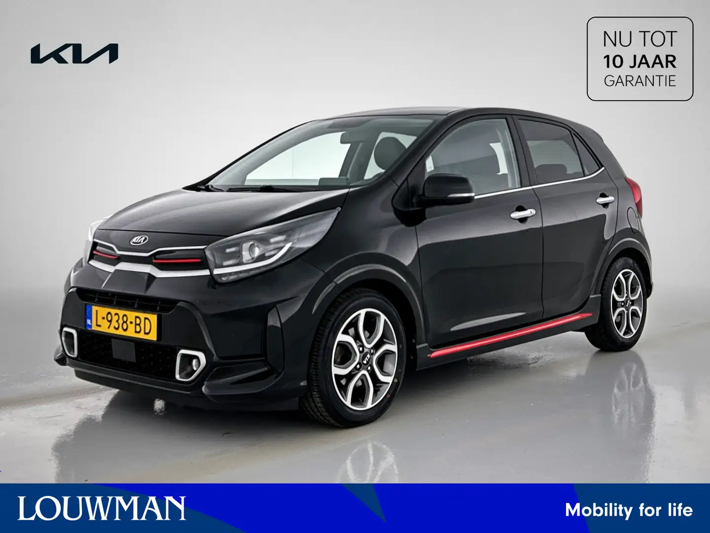 Kia Picanto 1.0 DPi GT-Line | Navigatie | Parkeercamera | Lede Schwarz - 1