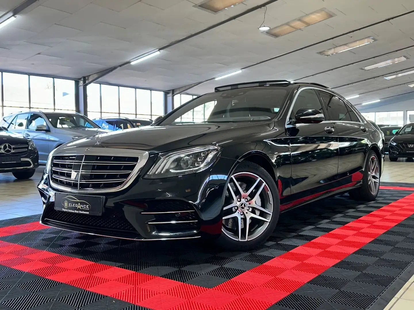 Mercedes-Benz S 400 d 4MaticL*AMG*PANO*BURMESTER*S-LÜFT*360°KA Noir - 1