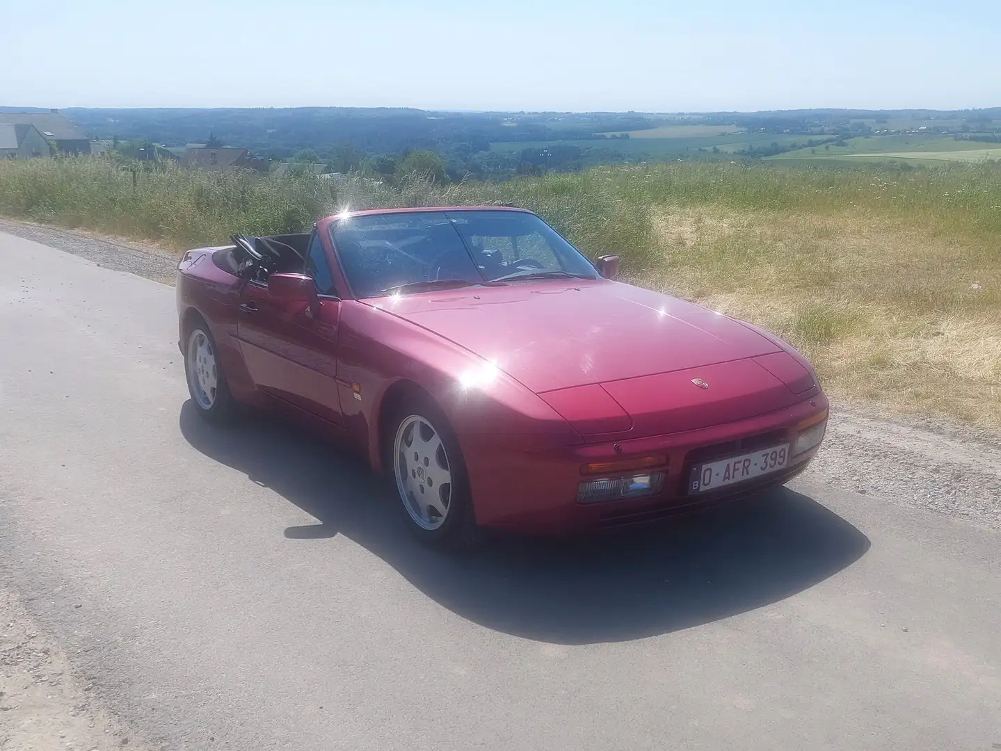 Porsche 944 S2 Cabriolet Noir - 2