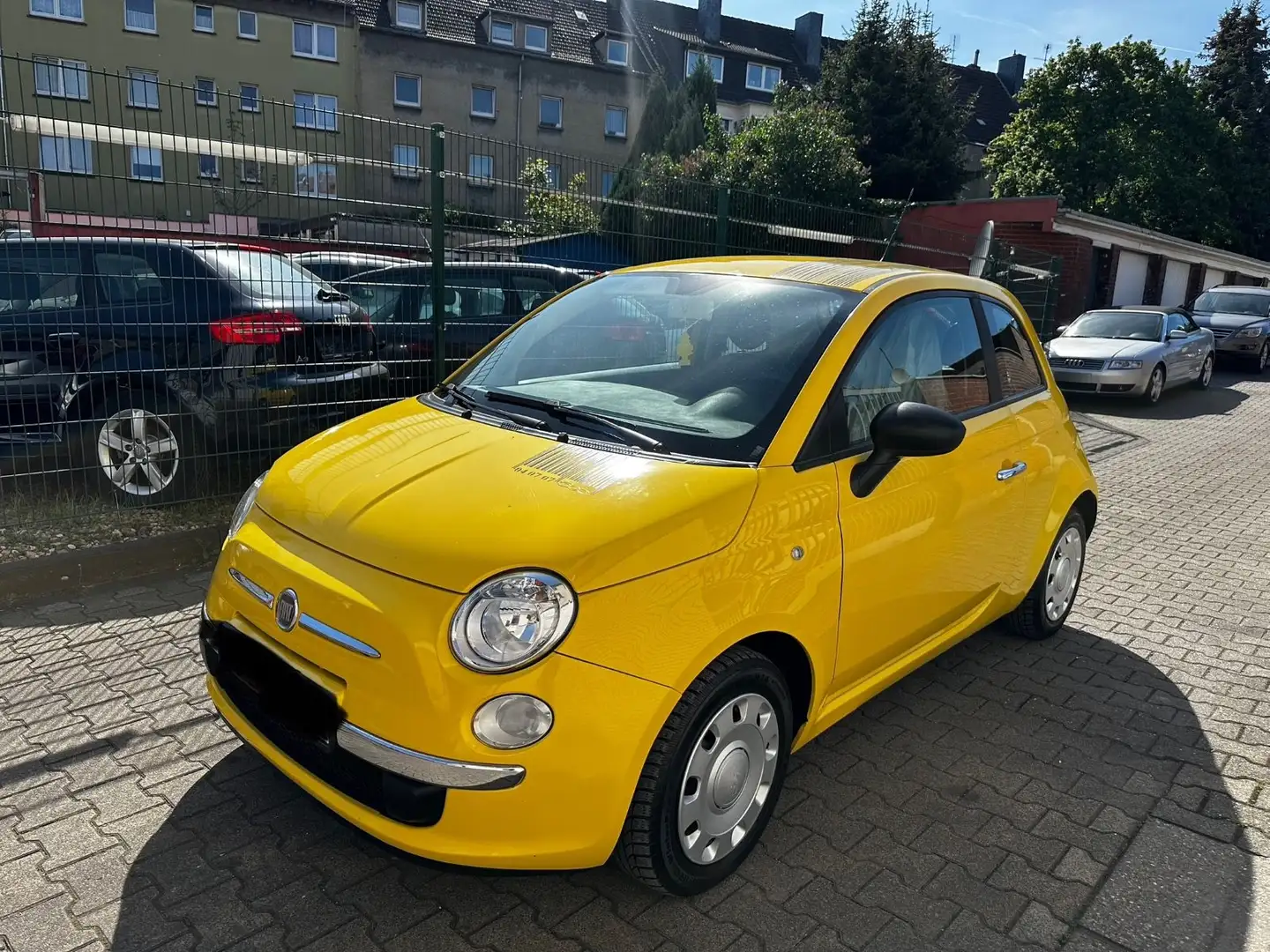 Fiat 500 Pop TÜV NEU*TOP ZUSTAND Sarı - 1