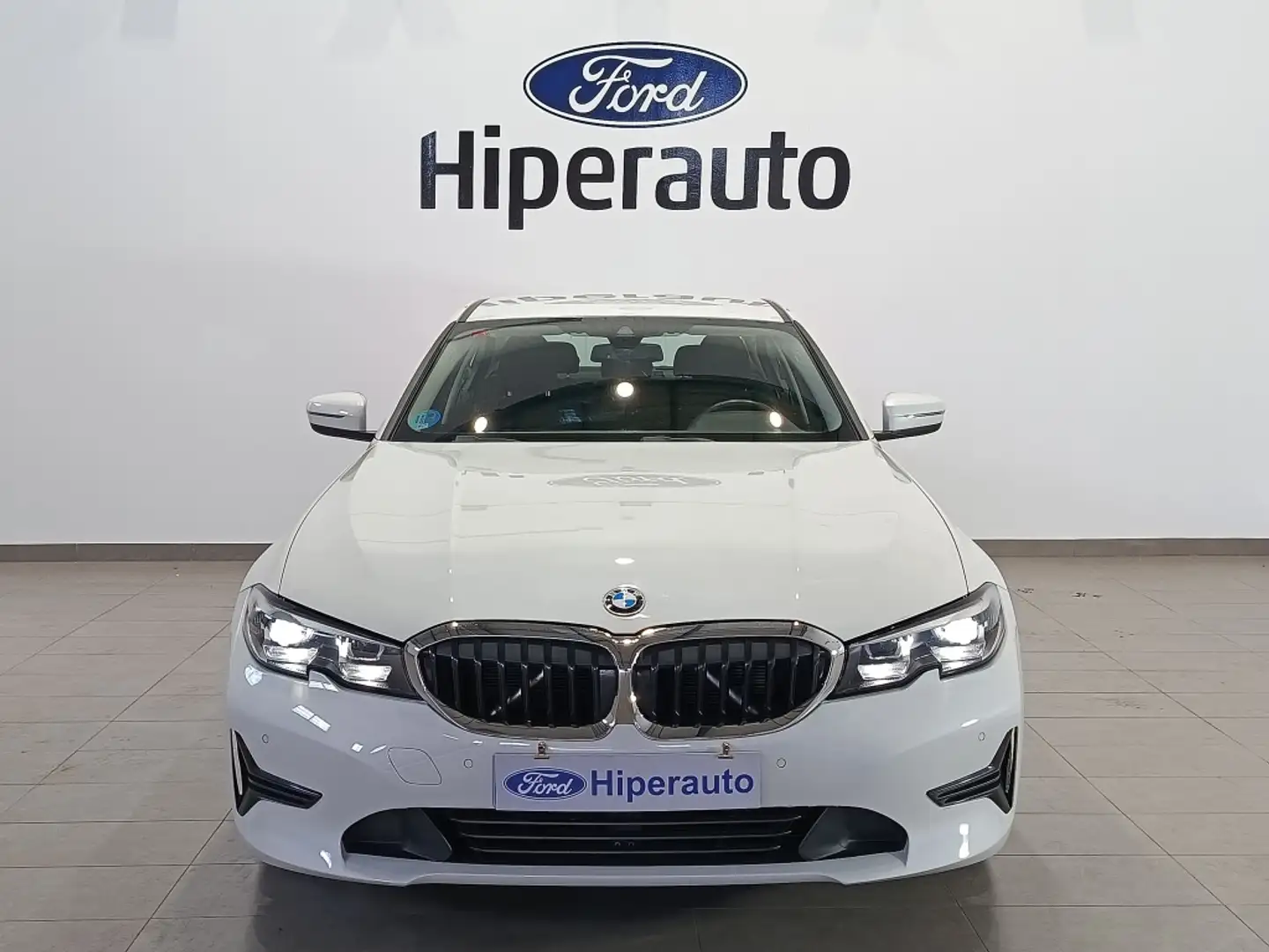 BMW 318 318dA Blanc - 2