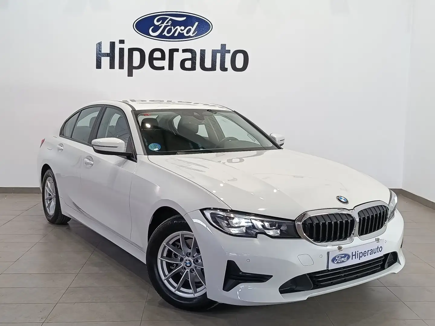 BMW 318 318dA Blanc - 1