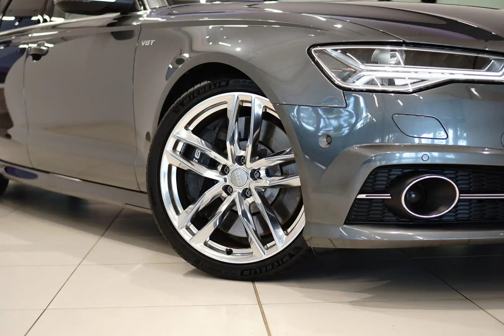 Audi S6 AVANT 4.0|ACC|MEMO|LUFT.|MASAG|360°|PANO|HUD| Grau - 2