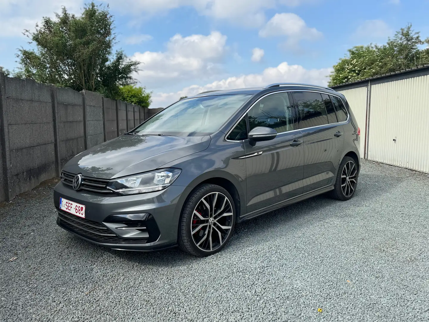 Volkswagen Touran Touran 1.6 TDi SCR Highline DSG Argent - 2