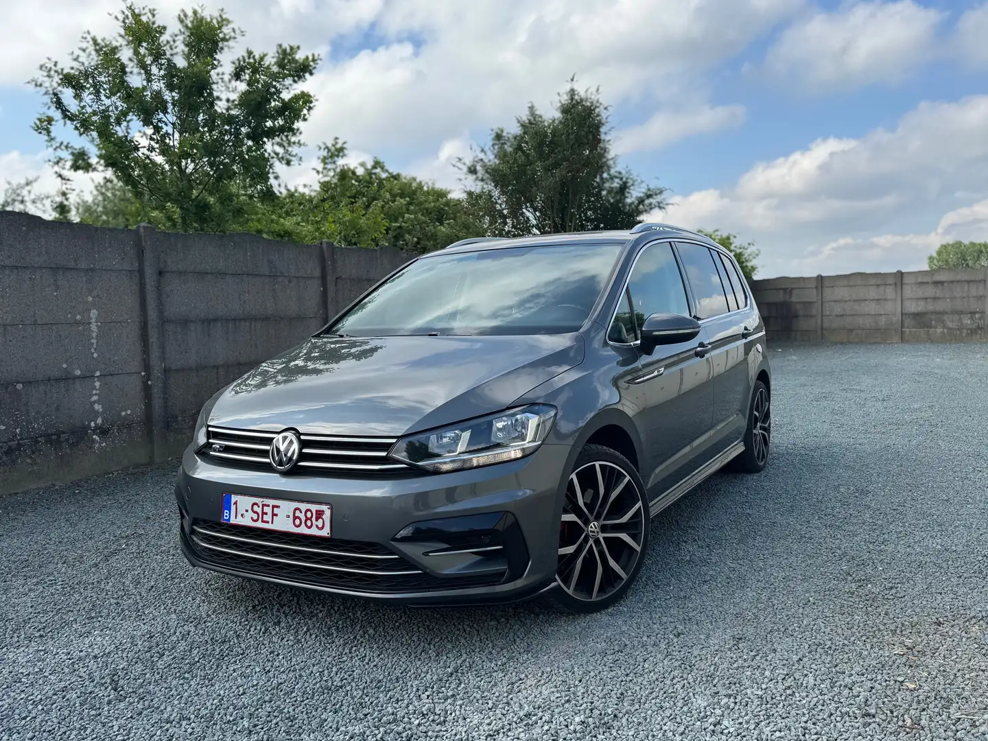 Volkswagen Touran Touran 1.6 TDi SCR Highline DSG Argent - 1