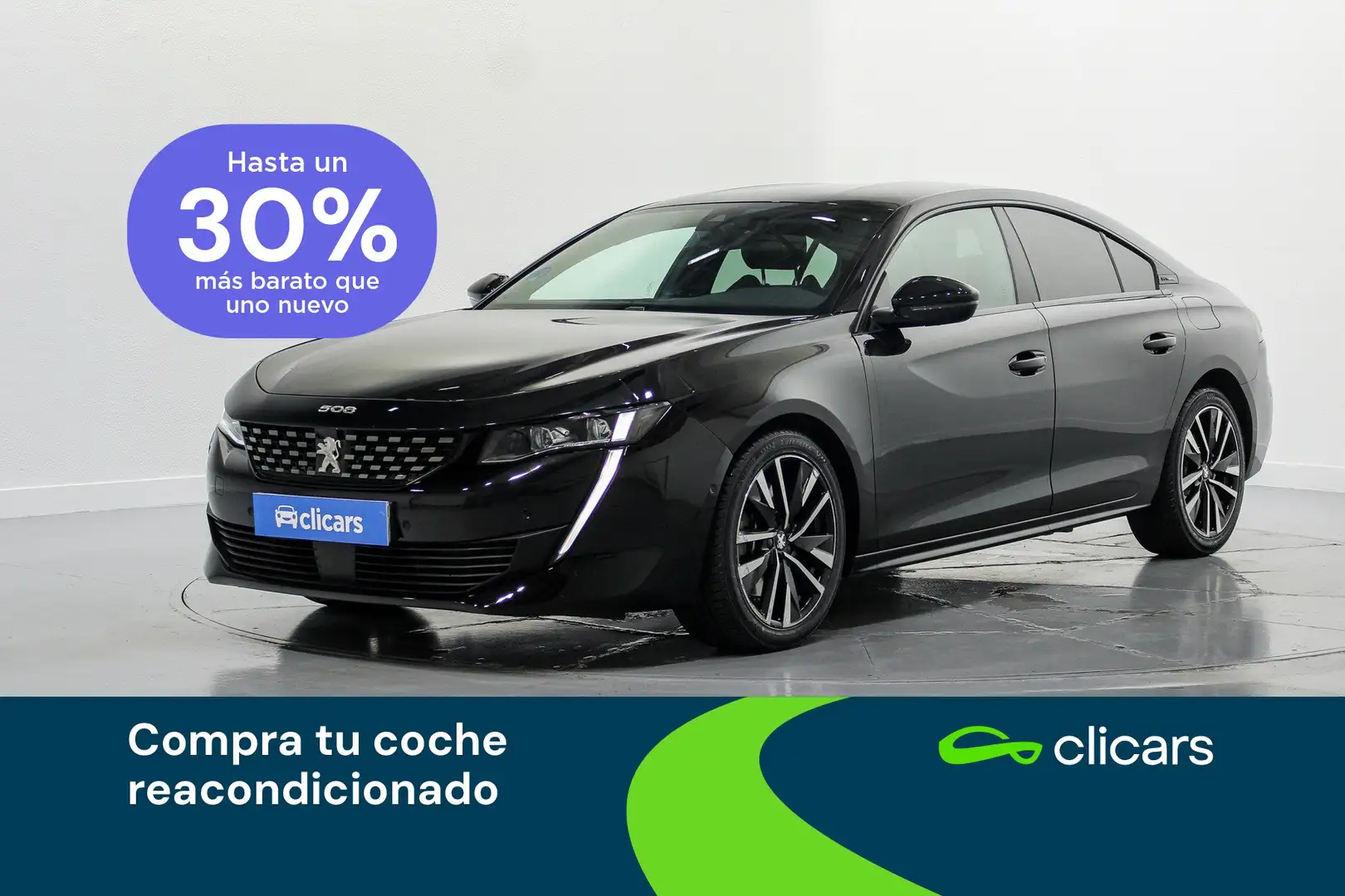 Peugeot 508 Hybrid 225 GT e-EAT8 Negro - 1