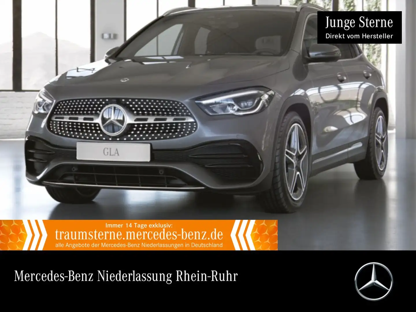 Mercedes-Benz GLA 200 AMG+LED+KAMERA+TOTW+7G Gris - 1