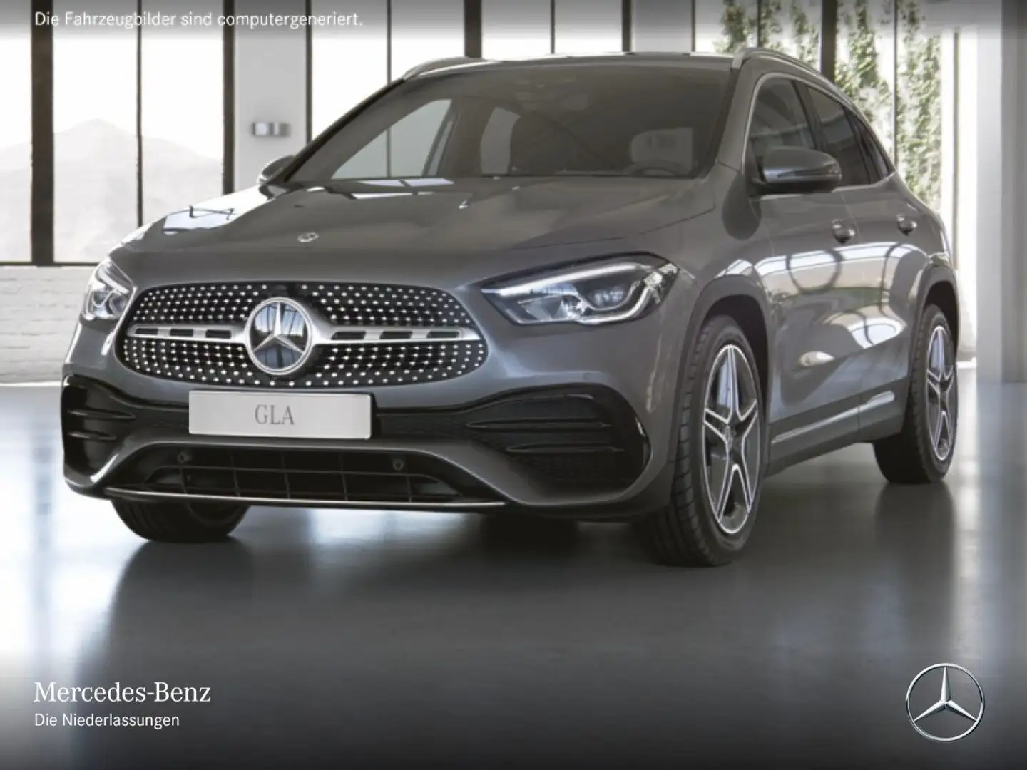 Mercedes-Benz GLA 200 AMG+LED+KAMERA+TOTW+7G Gris - 2